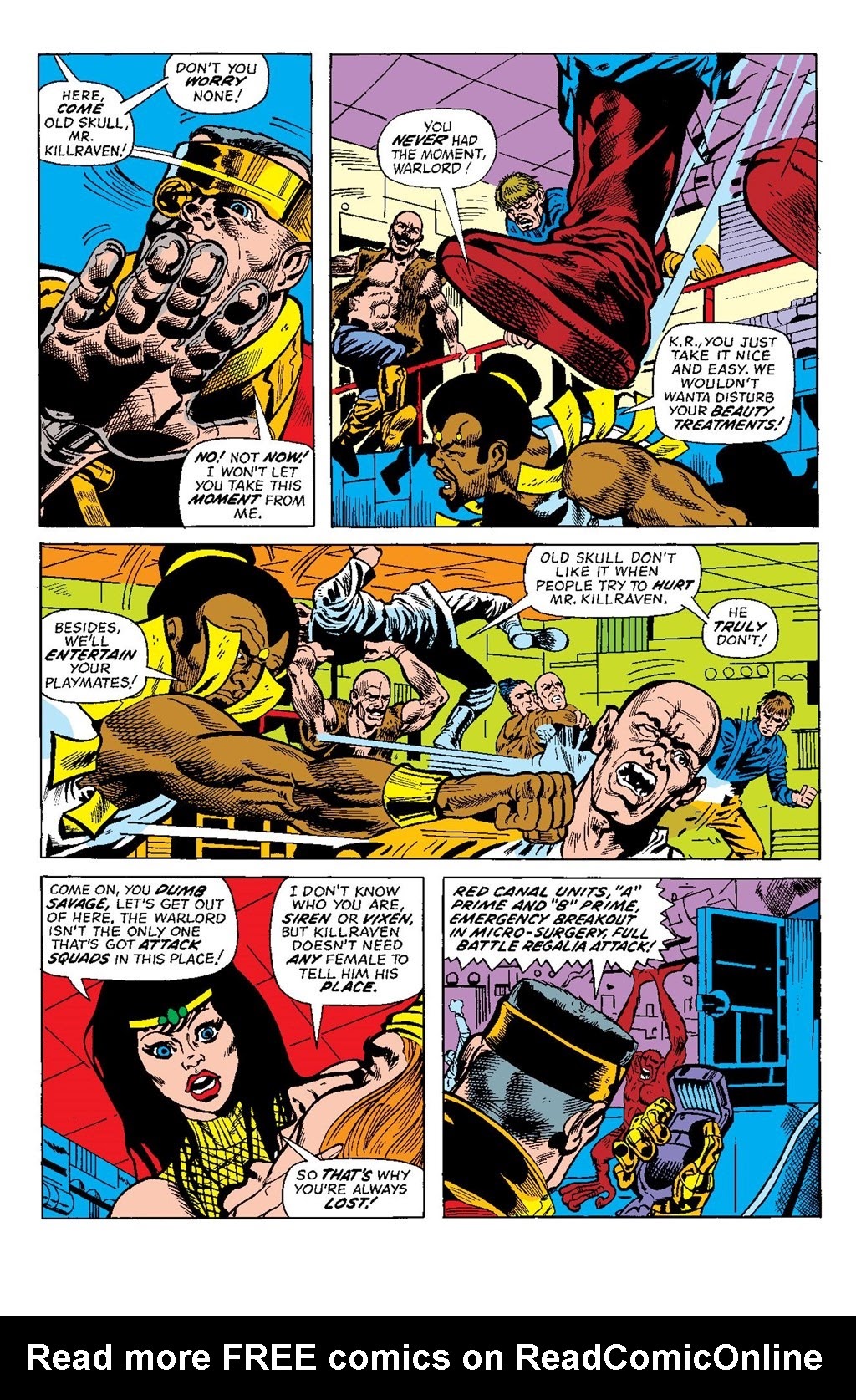 Read online Killraven Epic Collection: Warrior of the Worlds comic -  Issue # TPB (Part 1) - 77