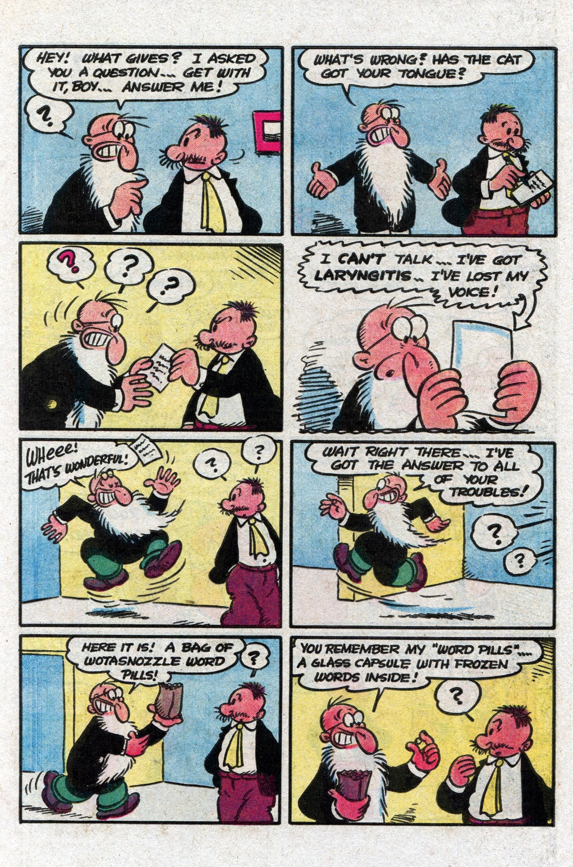 Read online Popeye (1948) comic -  Issue #170 - 29