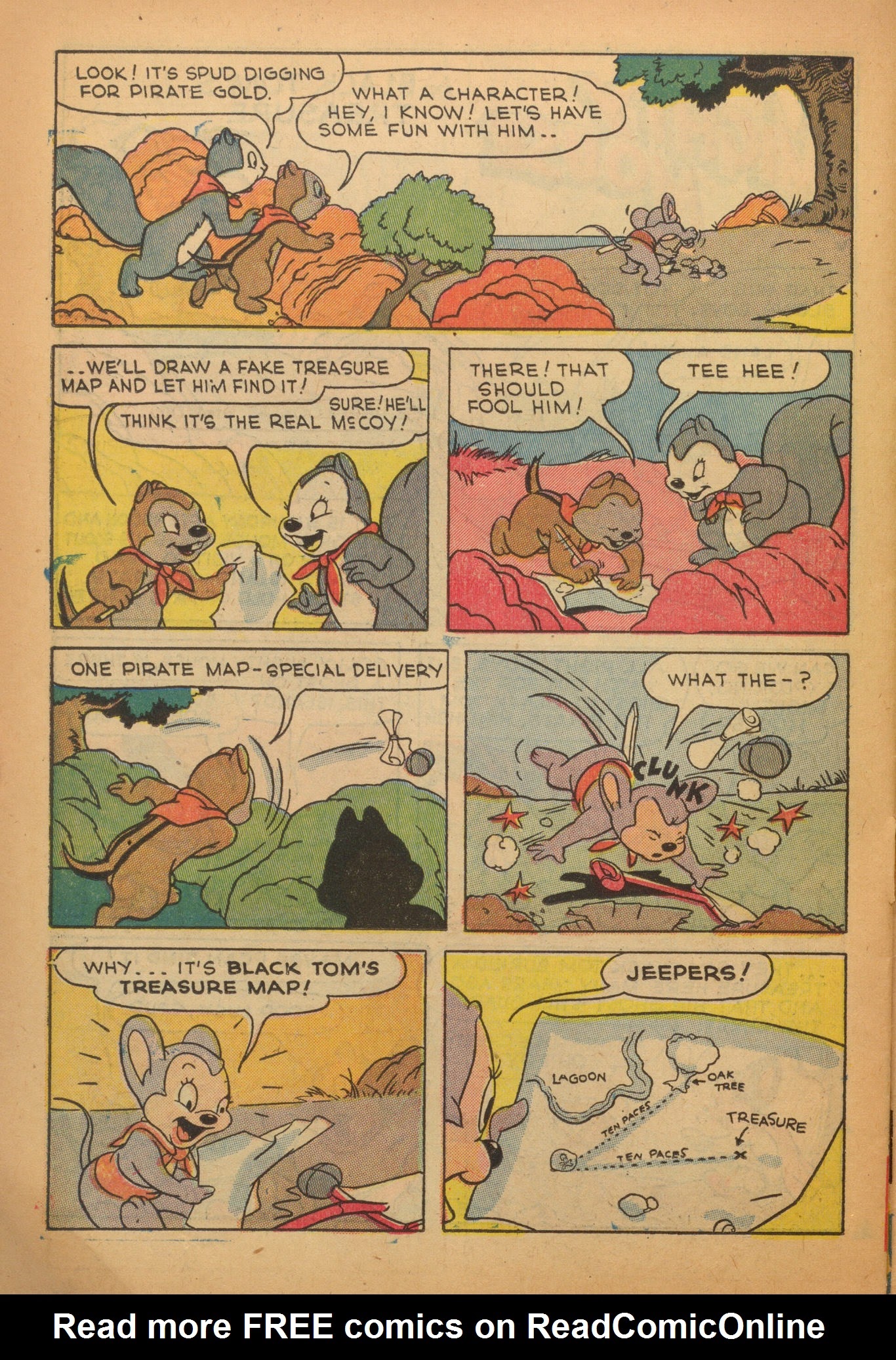 Read online Paul Terry's Mighty Mouse Comics comic -  Issue #6 - 30