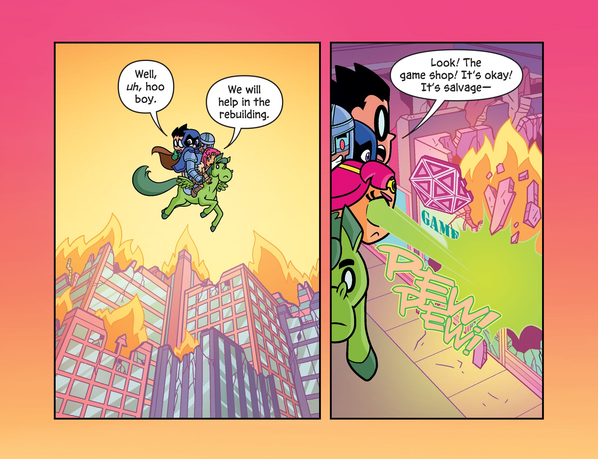 Read online Teen Titans Go! Roll With It! comic -  Issue #11 - 22