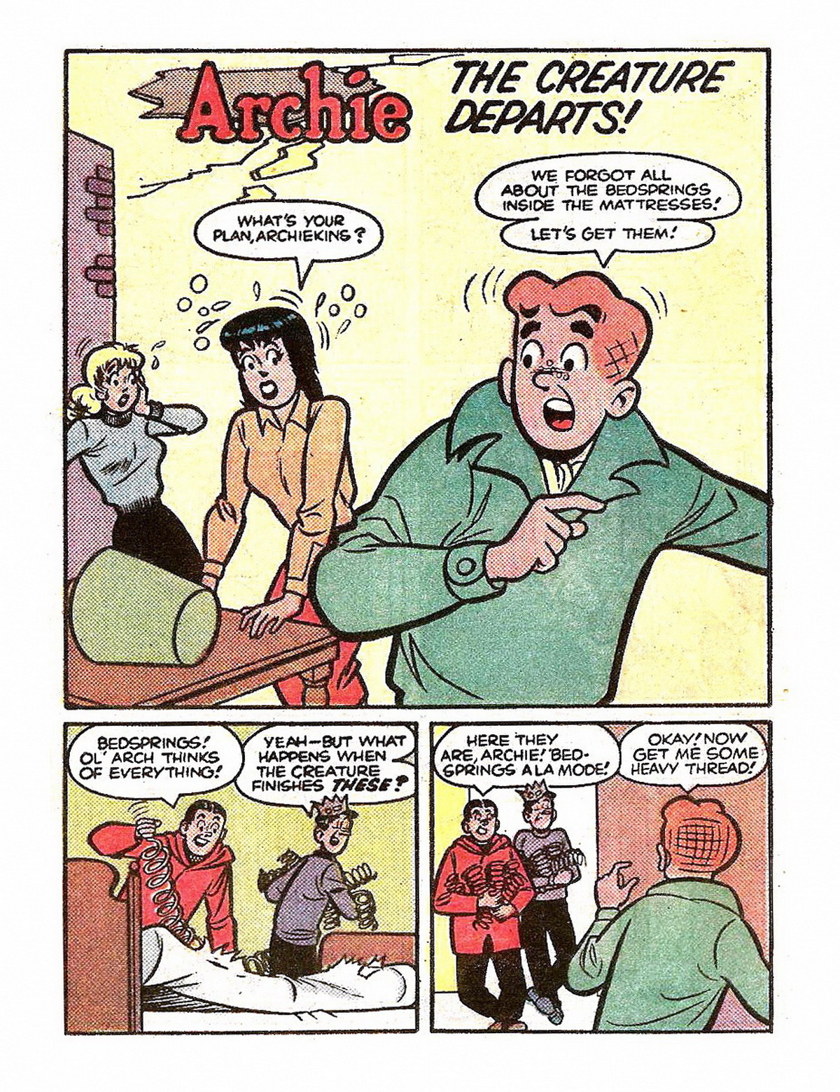 Read online Archie's Double Digest Magazine comic -  Issue #14 - 136