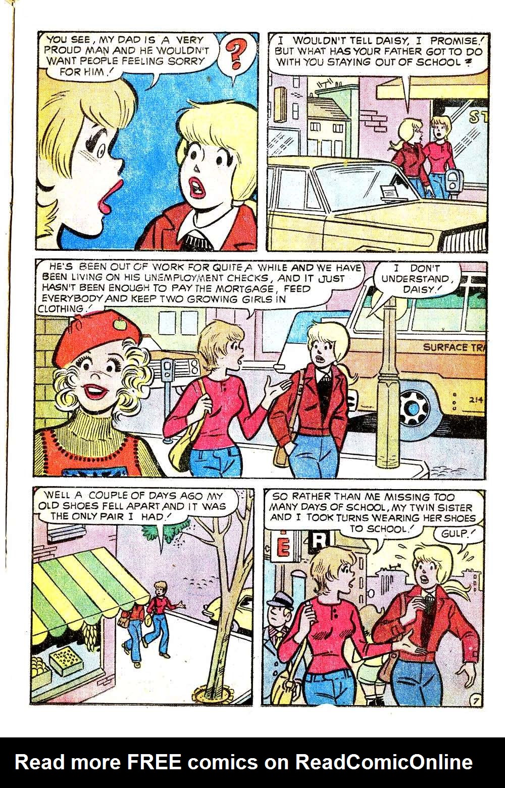 Read online Archie's Girls Betty and Veronica comic -  Issue #206 - 21
