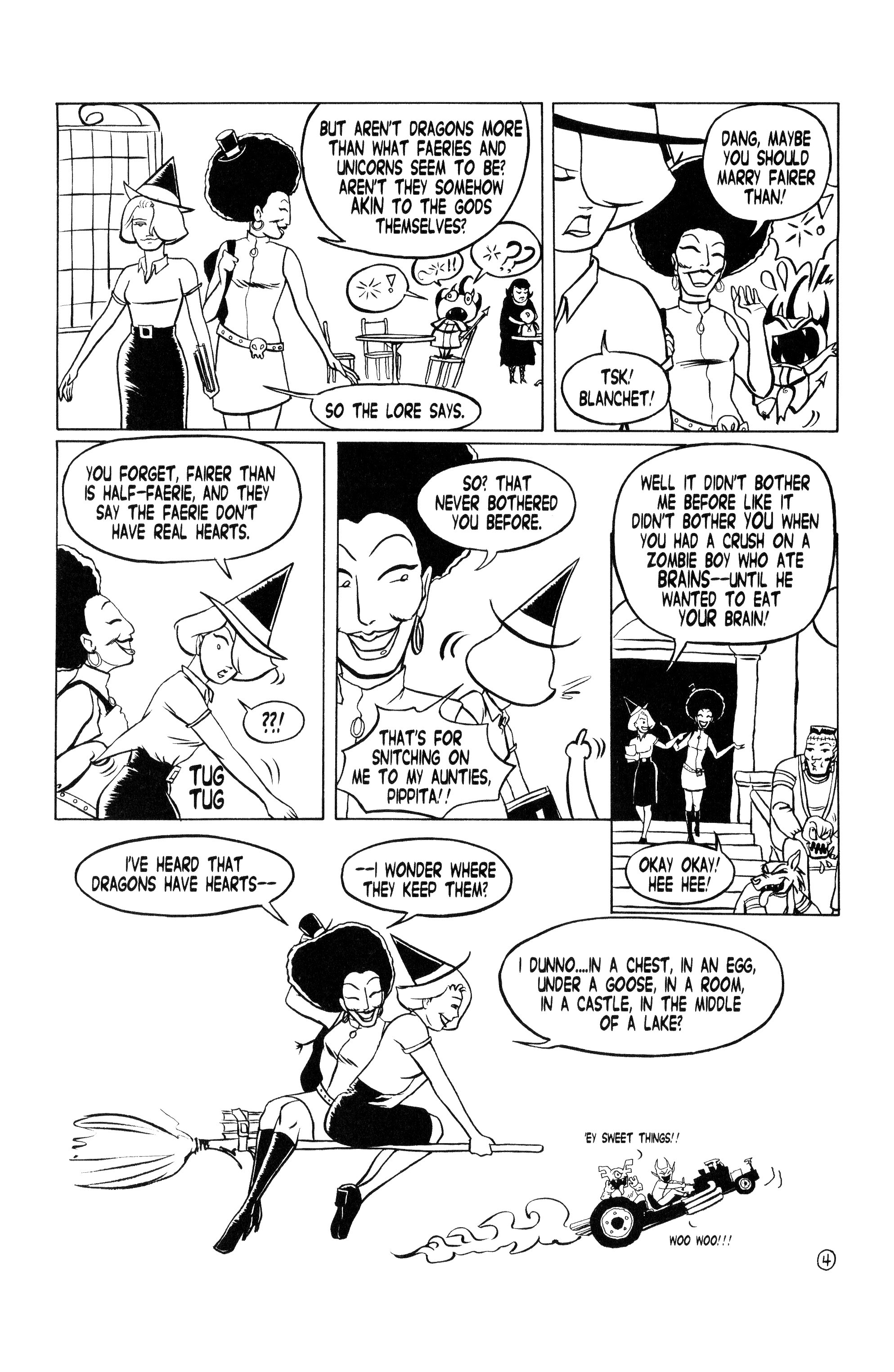 Read online Charm School: Magical Witch Girl Bunny comic -  Issue #3 - 6