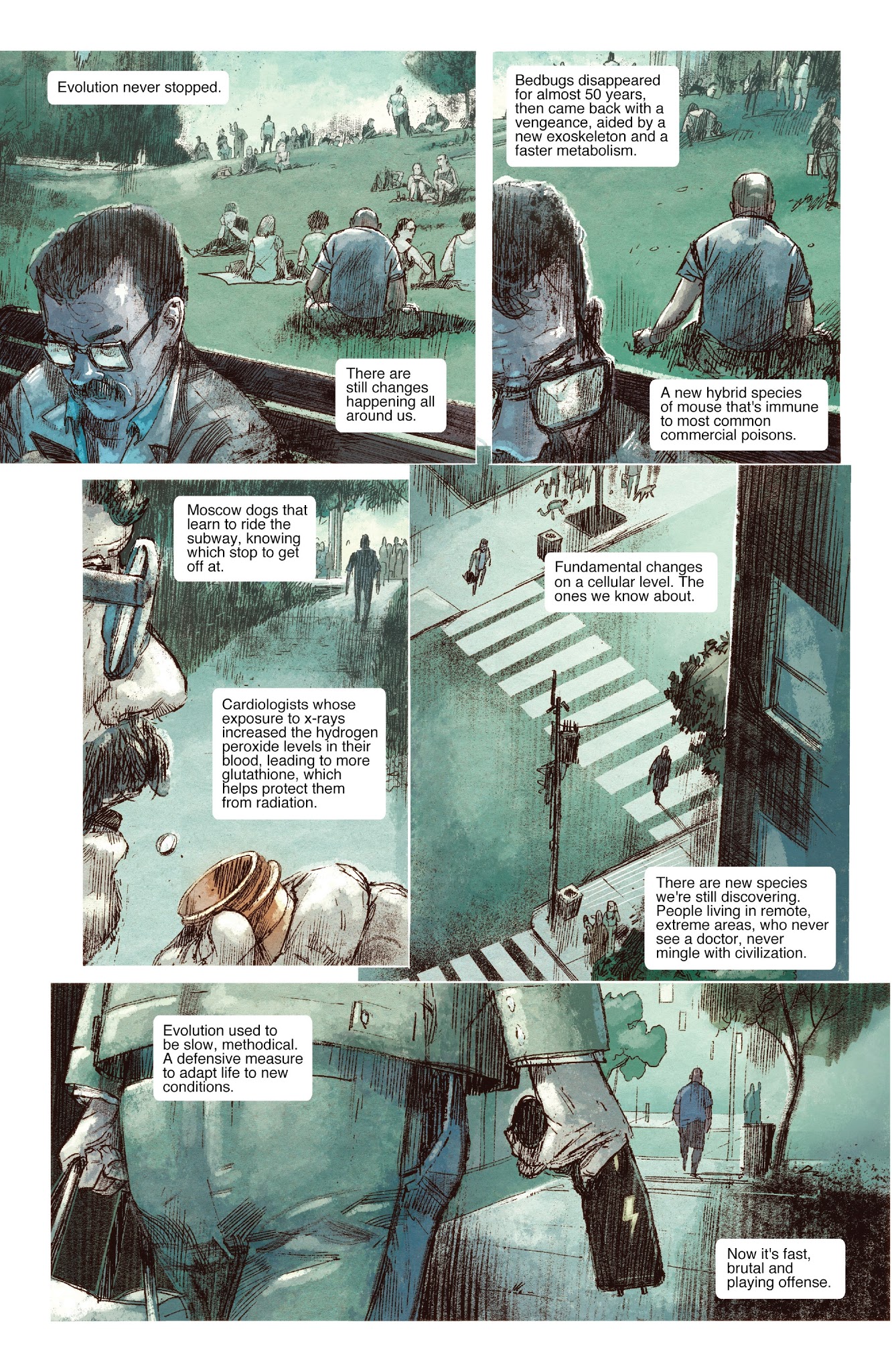 Read online Evolution comic -  Issue #2 - 17