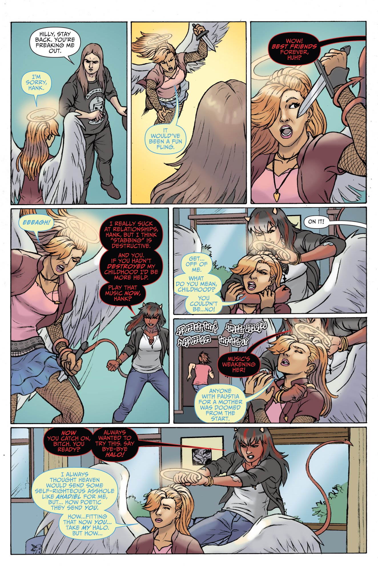Read online Mercy Sparx Year One comic -  Issue #3 - 19