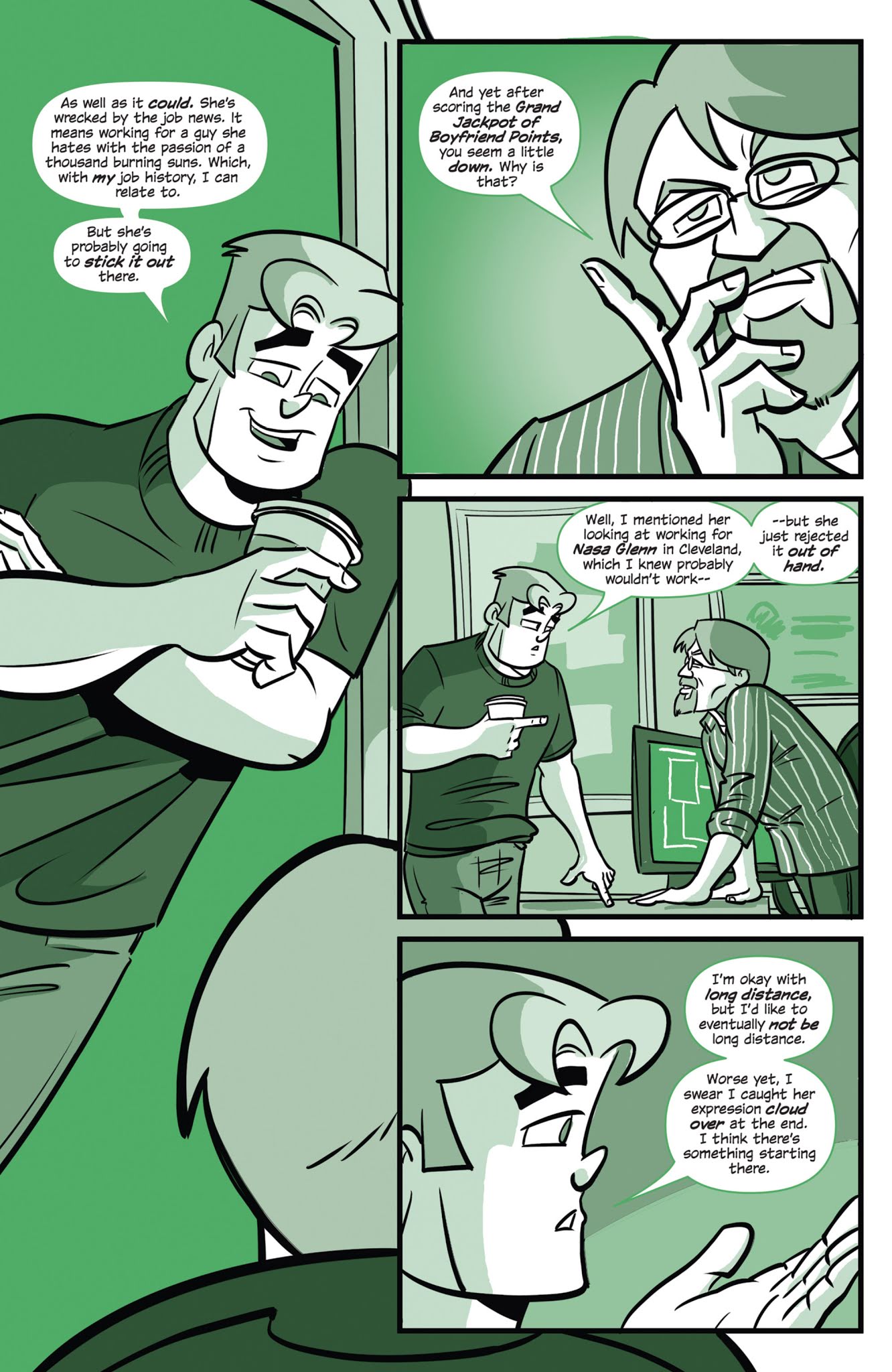 Read online Long Distance comic -  Issue #4 - 10