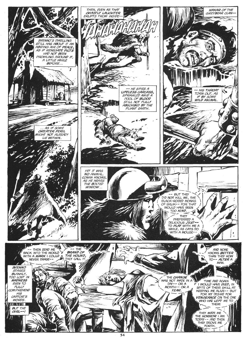 Read online The Savage Sword Of Conan comic -  Issue #219 - 55