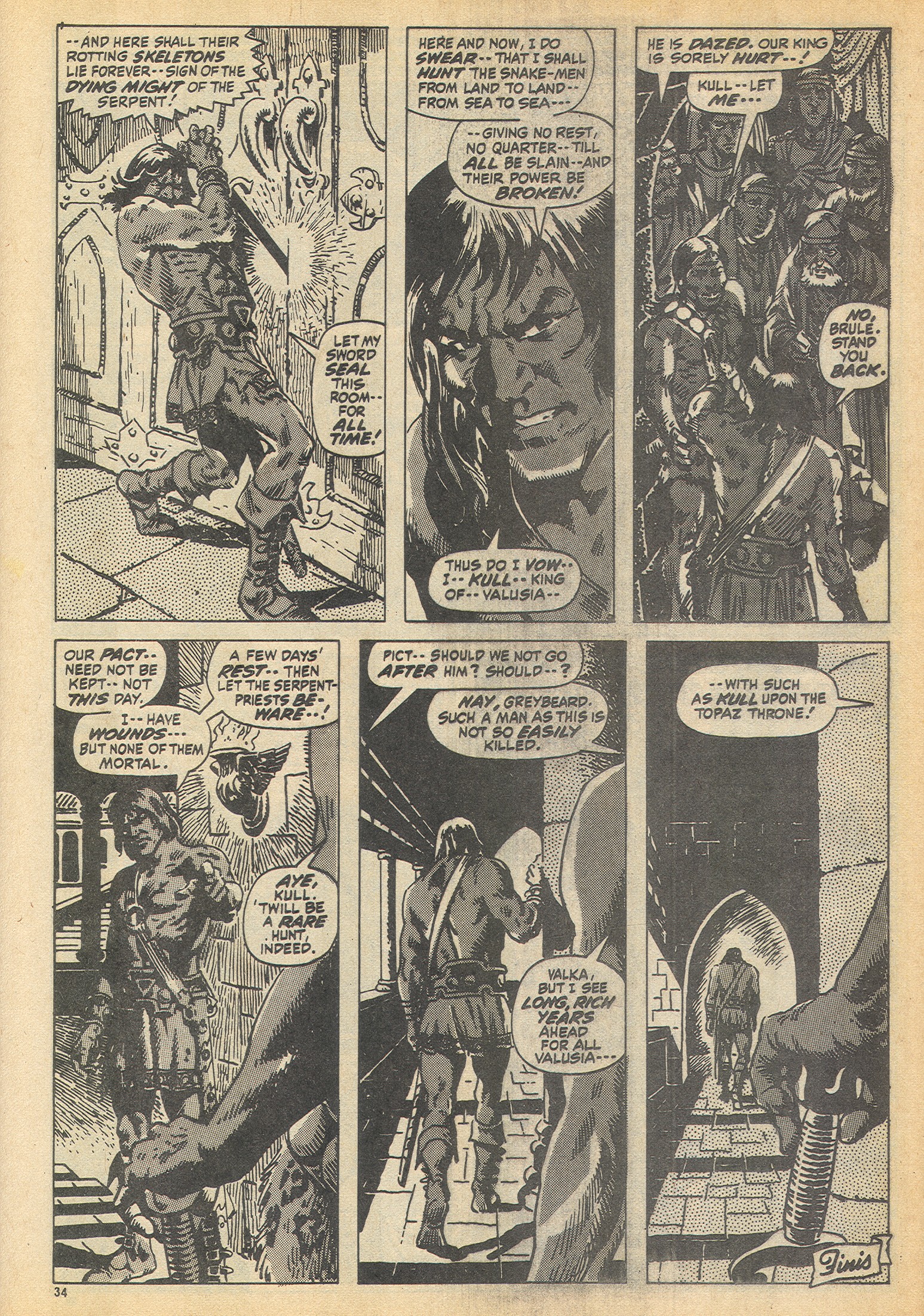 Read online The Savage Sword of Conan (1975) comic -  Issue #4 - 34