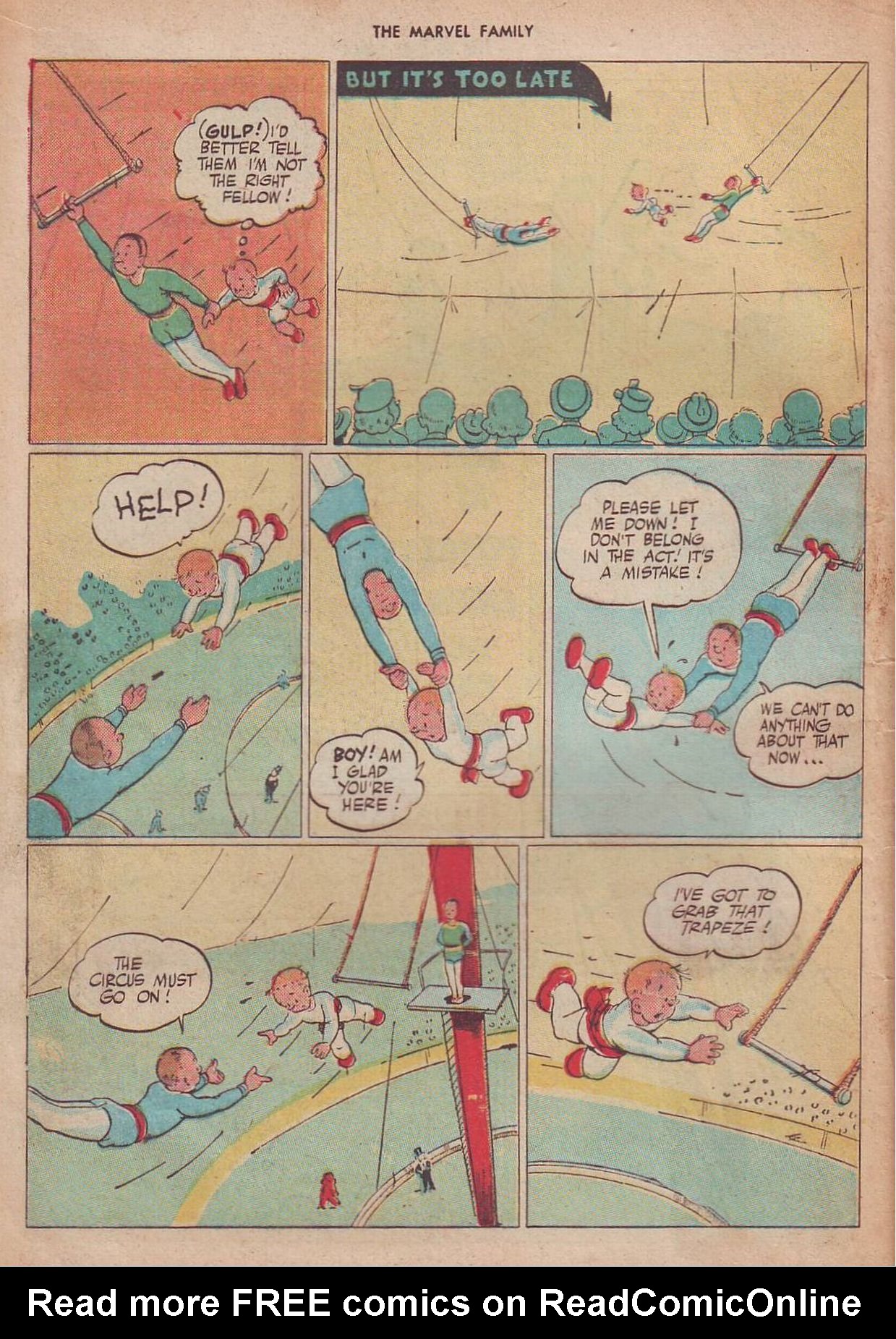 Read online The Marvel Family comic -  Issue #22 - 16