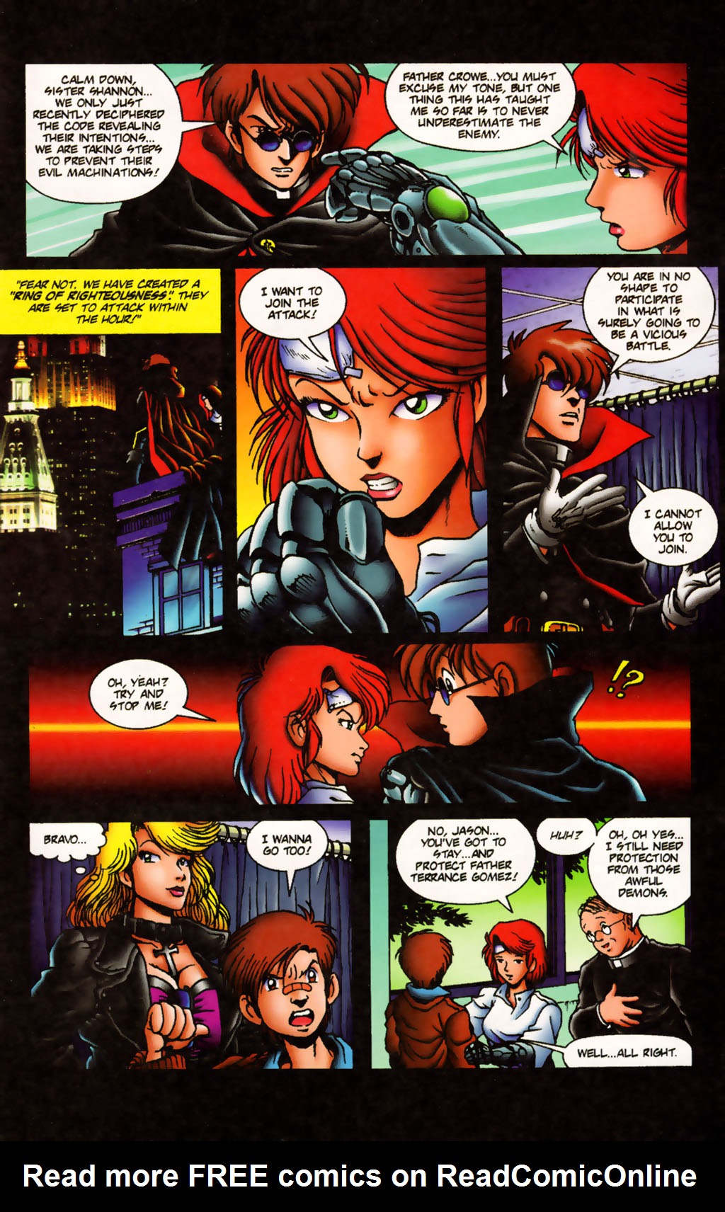 Read online Warrior Nun Areala (1994) comic -  Issue #3 - 8