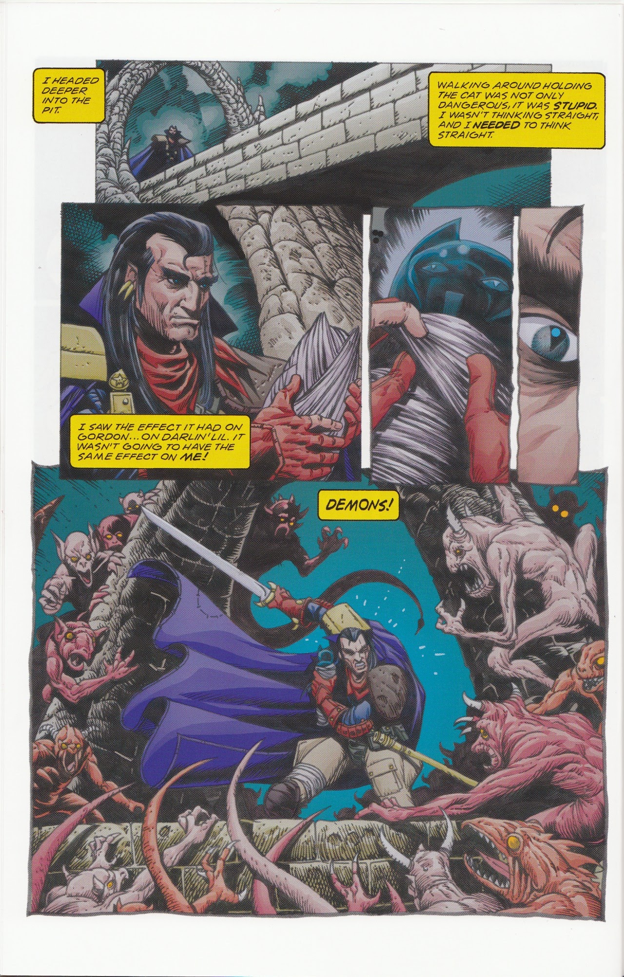 Read online GrimJack: The Manx Cat comic -  Issue #3 - 14