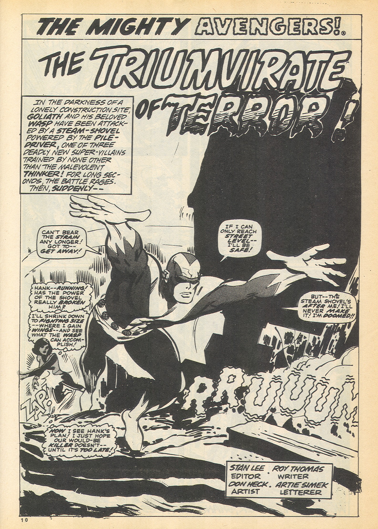 Read online The Avengers (1973) comic -  Issue #45 - 10