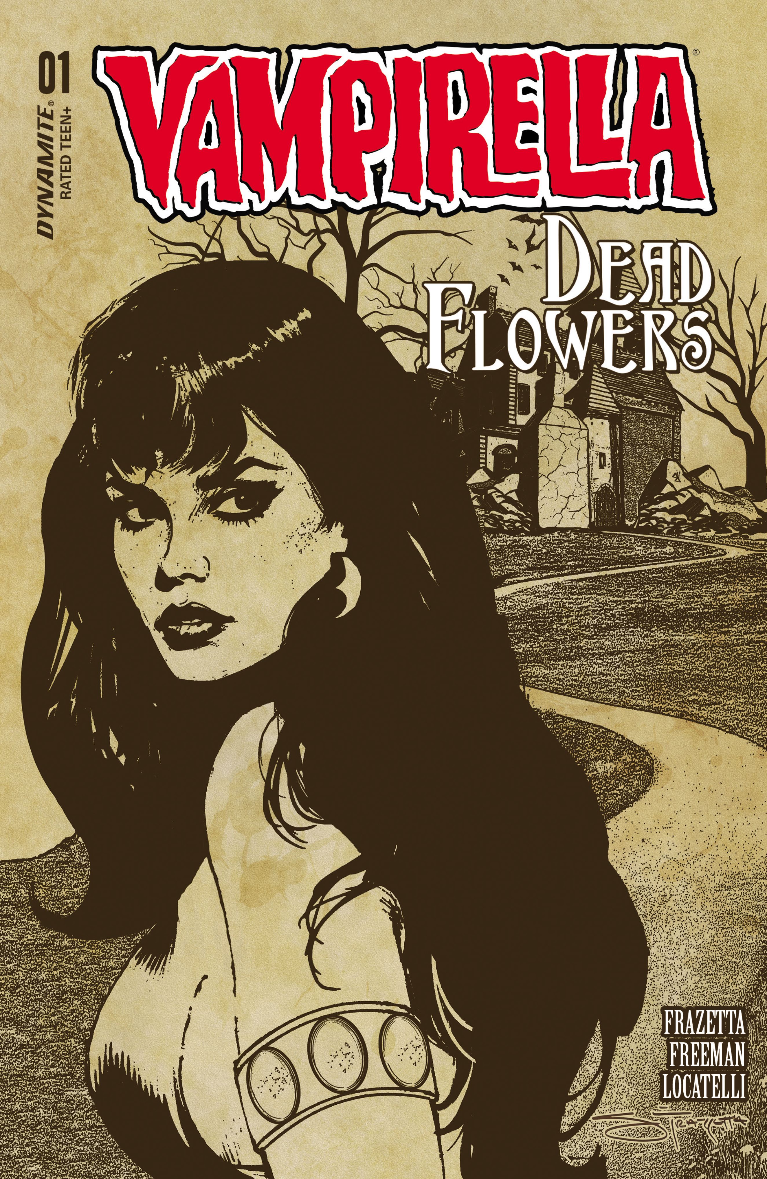 Read online Vampirella: Dead Flowers comic -  Issue #1 - 4