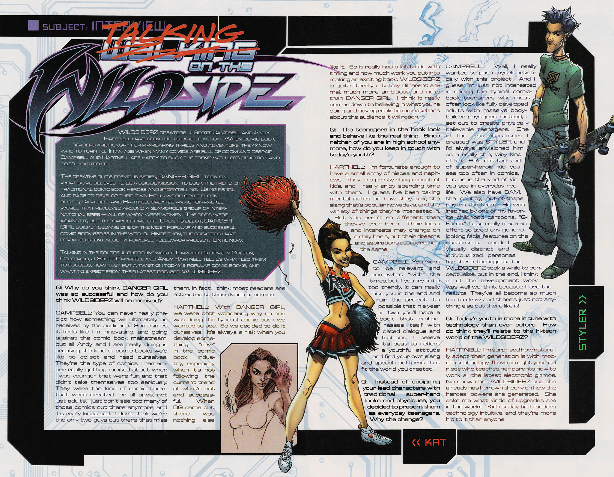 Read online Wildsiderz comic -  Issue #0 - 9