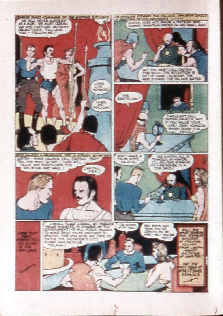 Read online Exciting Comics comic -  Issue #7 - 20