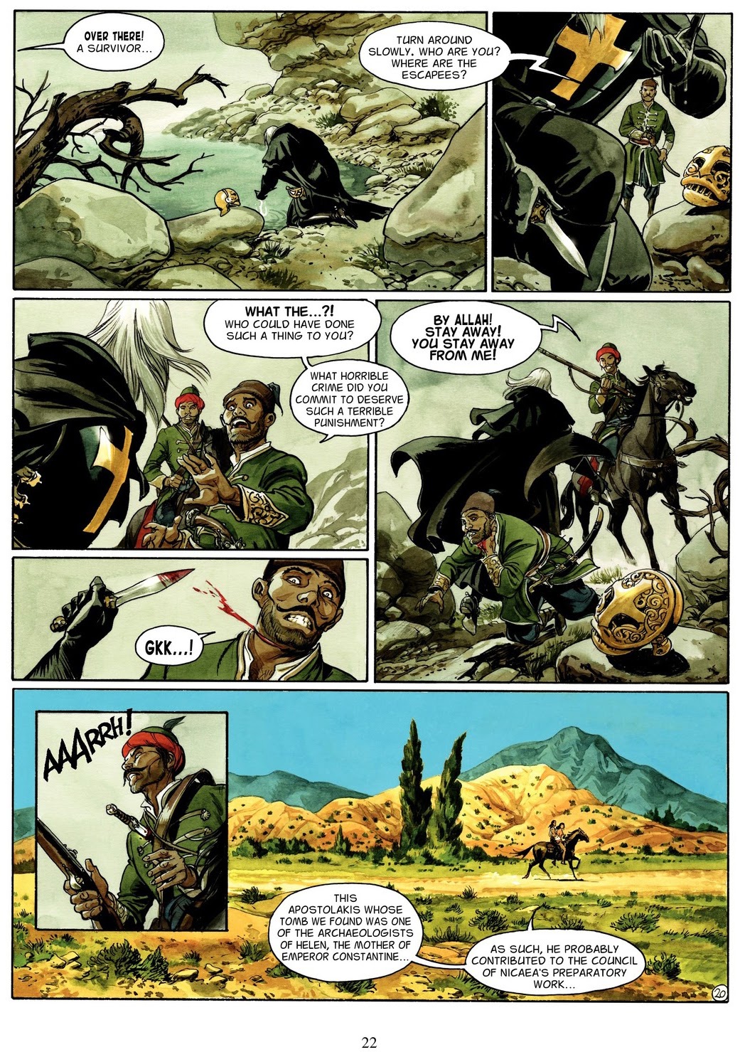 Read online The Scorpion (2008) comic -  Issue #3 - 22