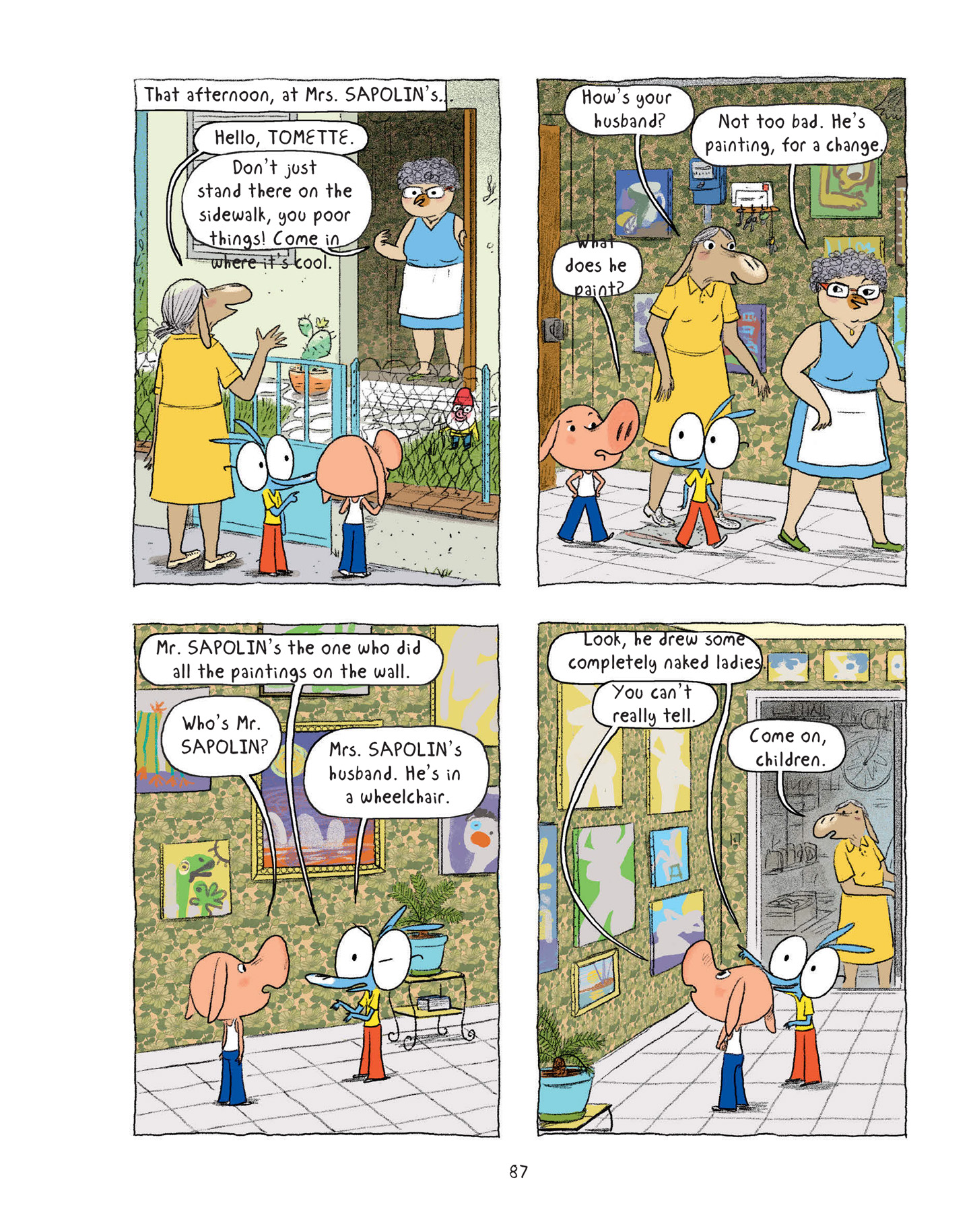 Read online Ariol comic -  Issue # TPB 6 - 88