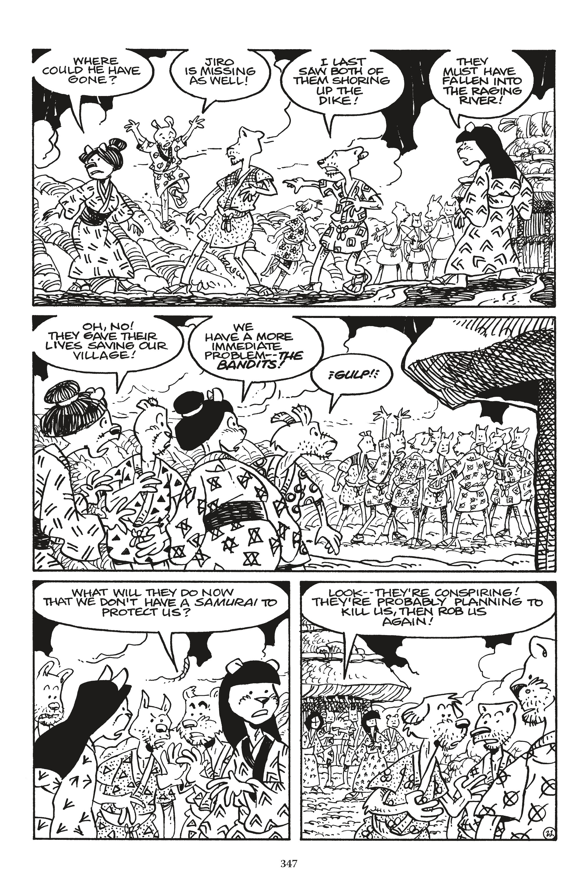Read online The Usagi Yojimbo Saga comic -  Issue # TPB 8 (Part 4) - 45