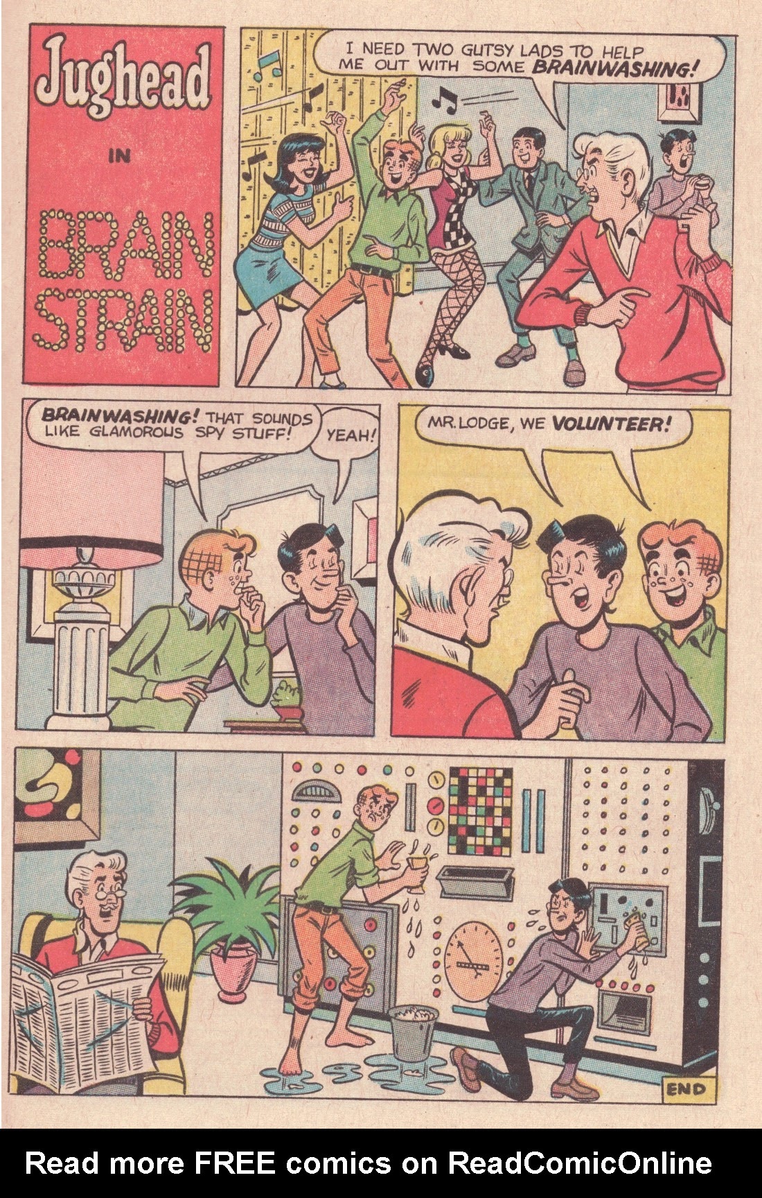 Read online Jughead's Jokes comic -  Issue #5 - 33