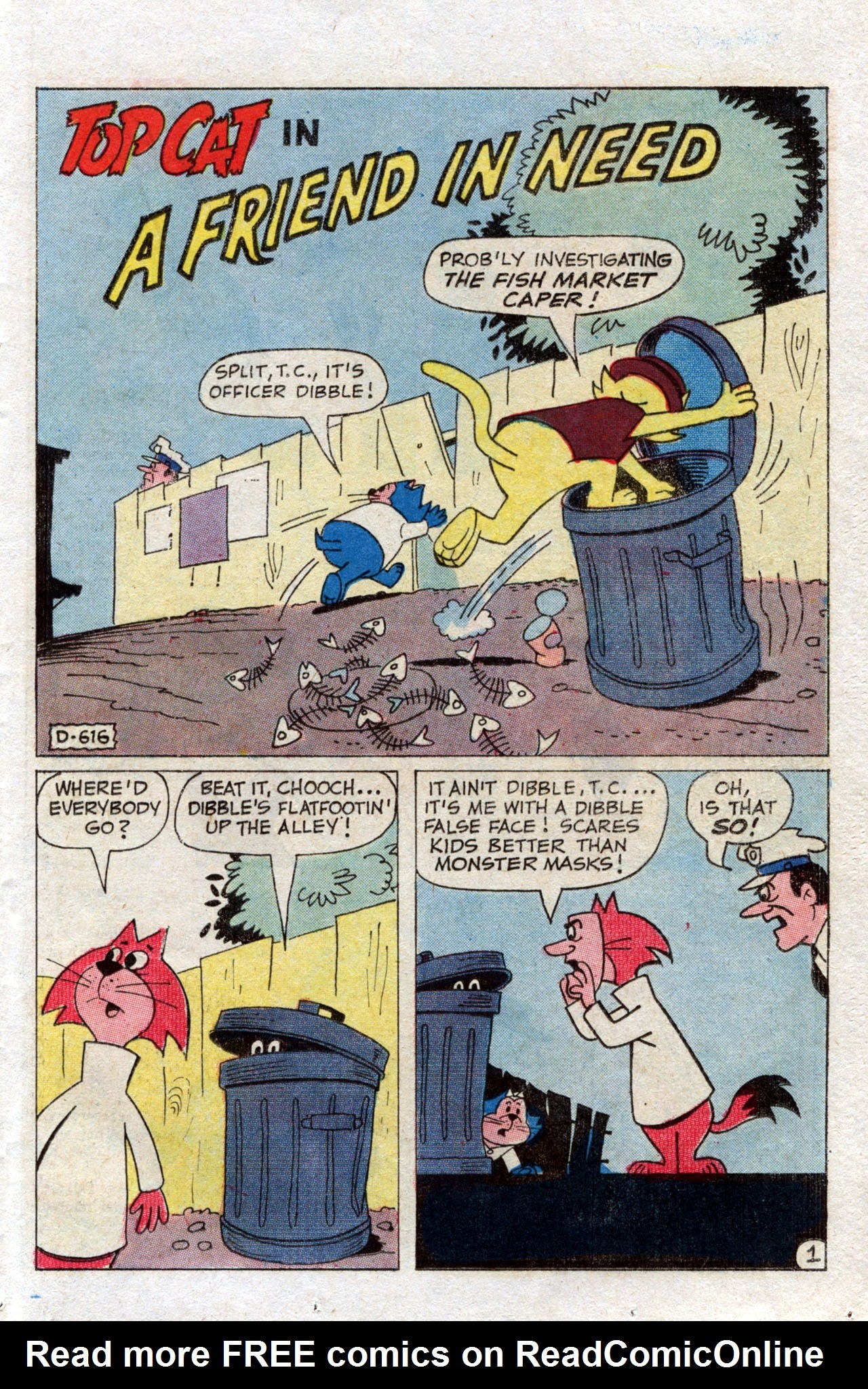Read online Top Cat (1970) comic -  Issue #1 - 24
