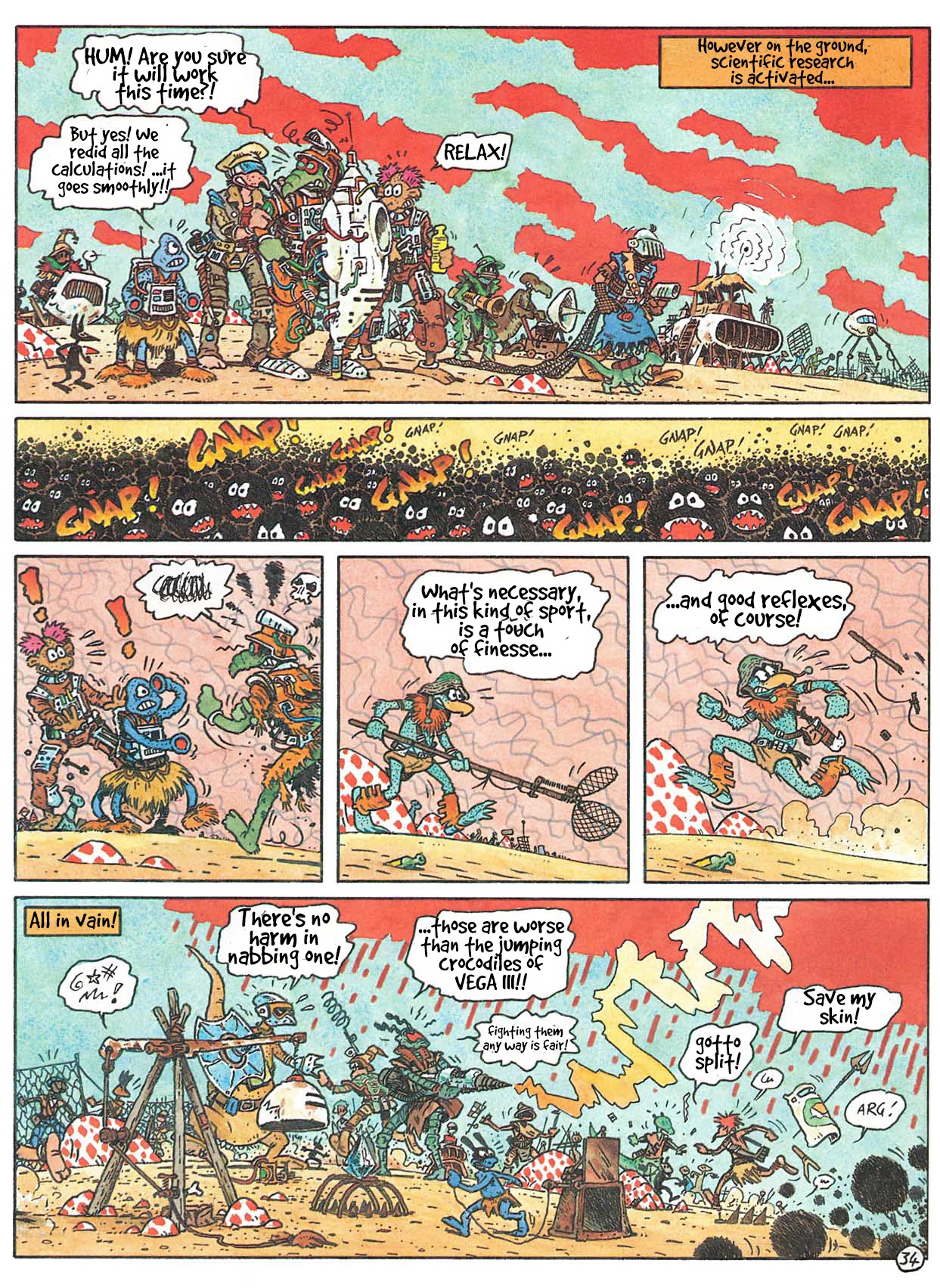 Read online Gazoline and the Red Planet comic -  Issue # Full - 37