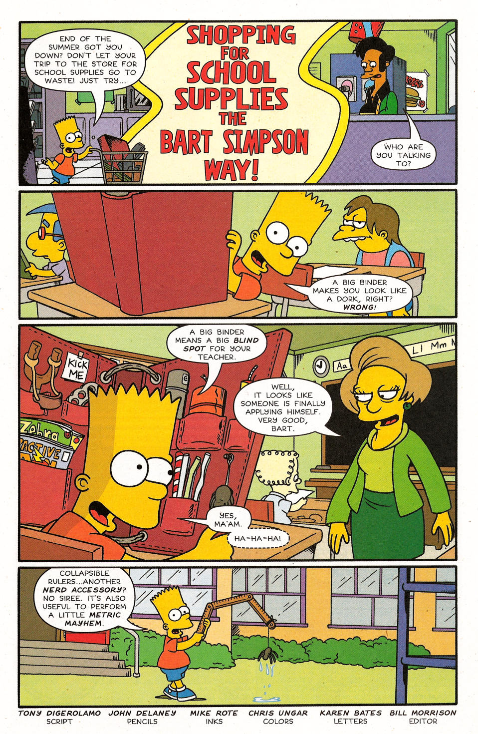 Read online Bart Simpson comic -  Issue #31 - 22