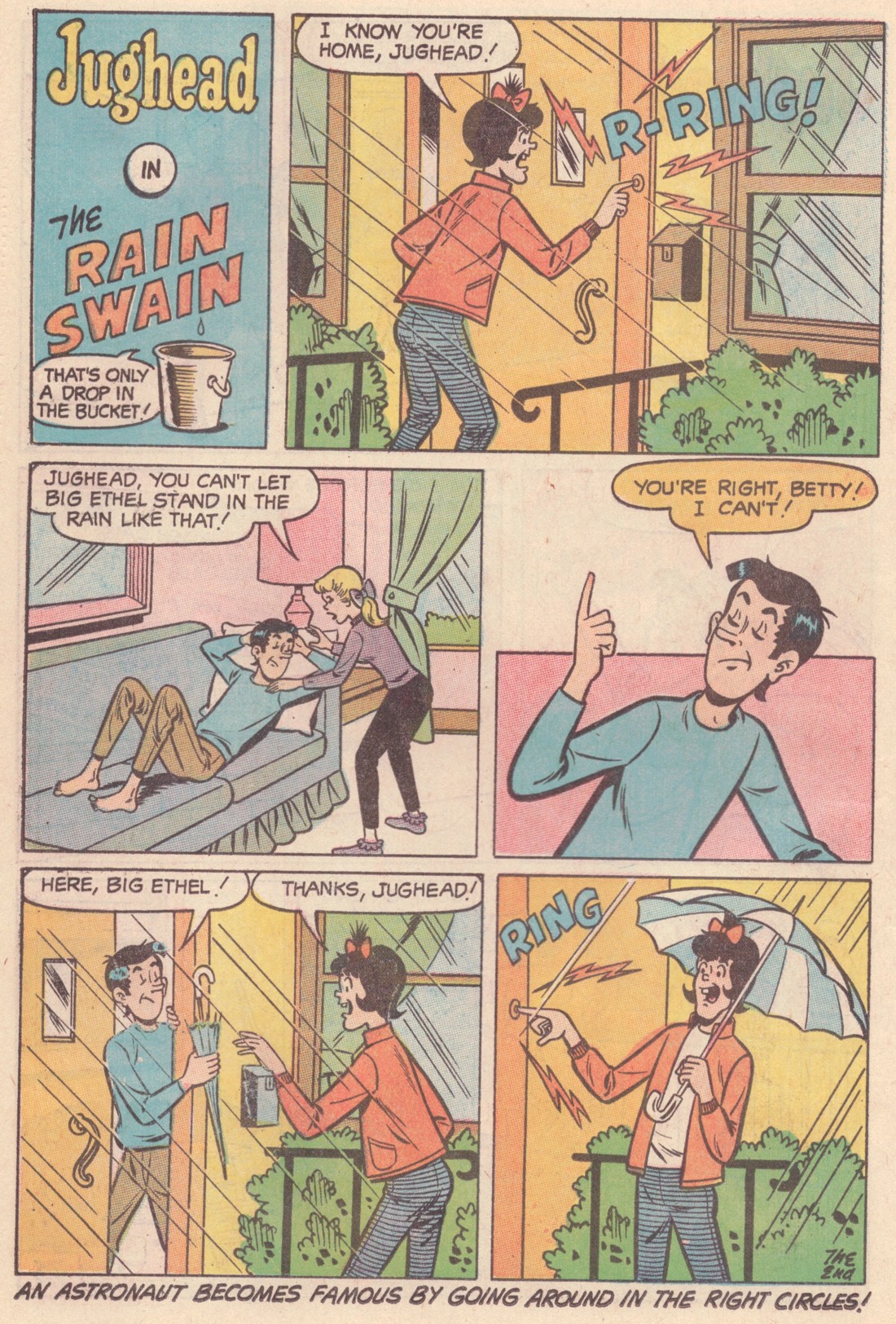 Read online Jughead's Jokes comic -  Issue #9 - 10