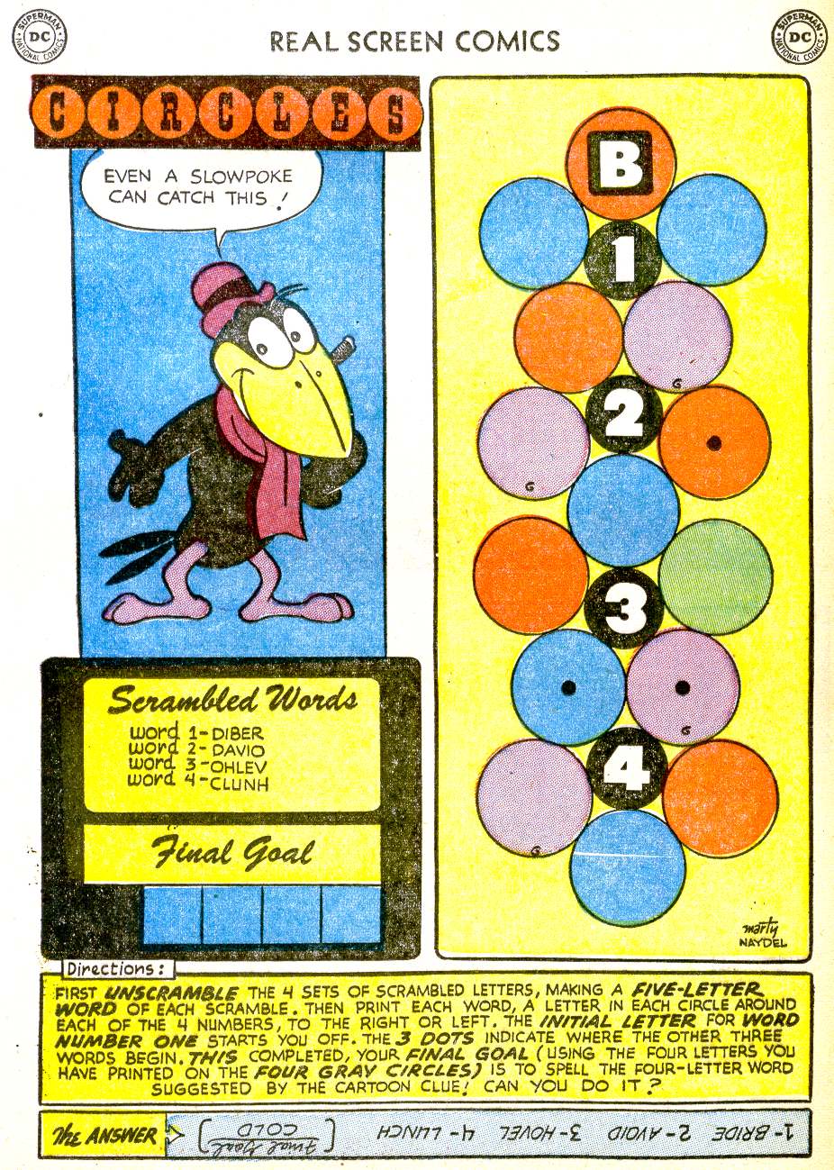 Read online Real Screen Comics comic -  Issue #75 - 17