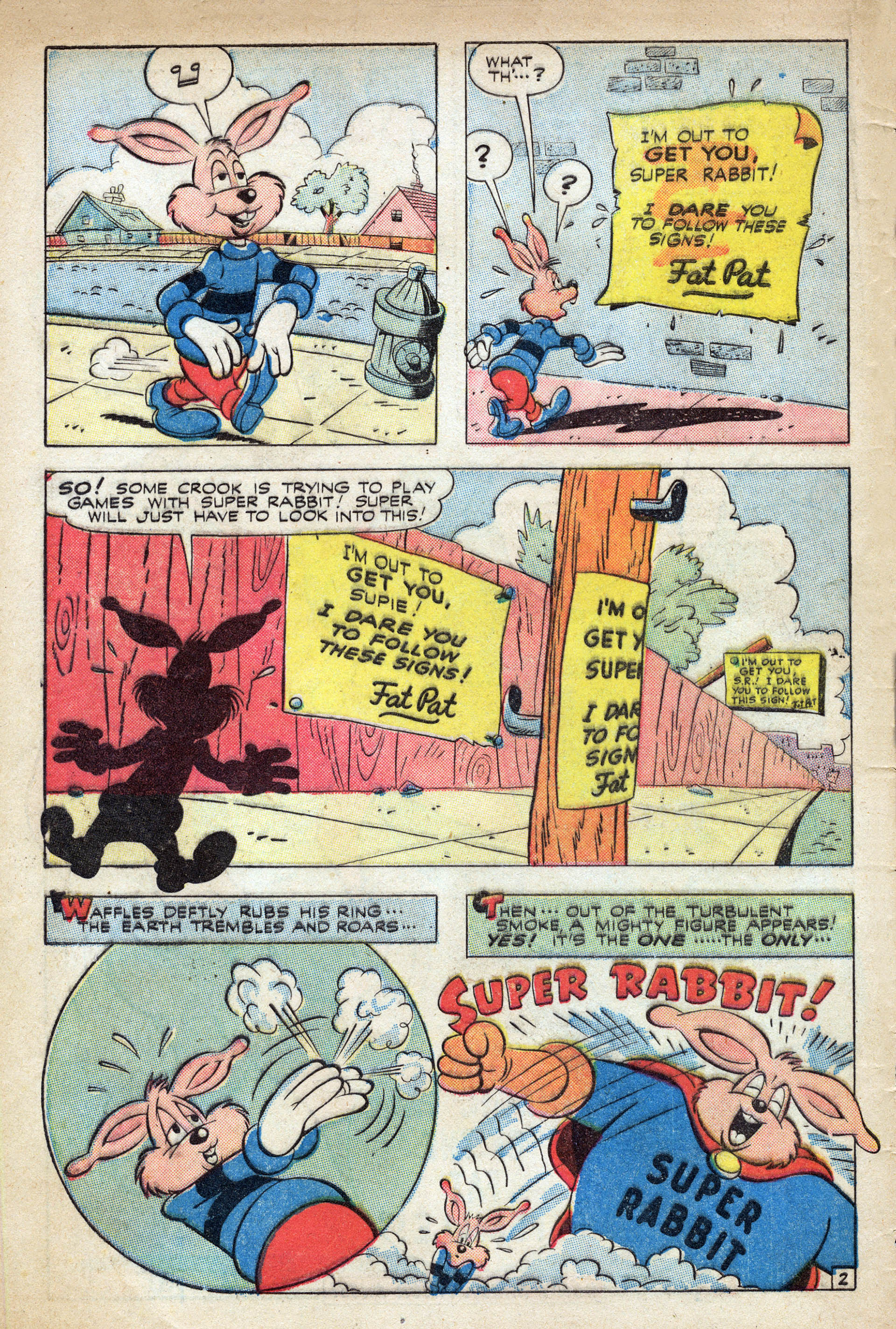 Read online Super Rabbit comic -  Issue #10 - 4