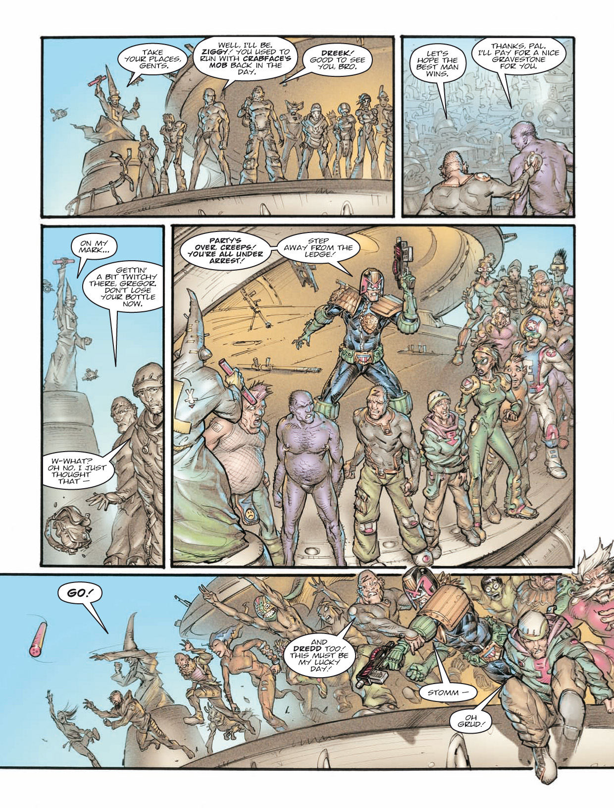 Read online Judge Dredd Megazine (Vol. 5) comic -  Issue #338 - 12