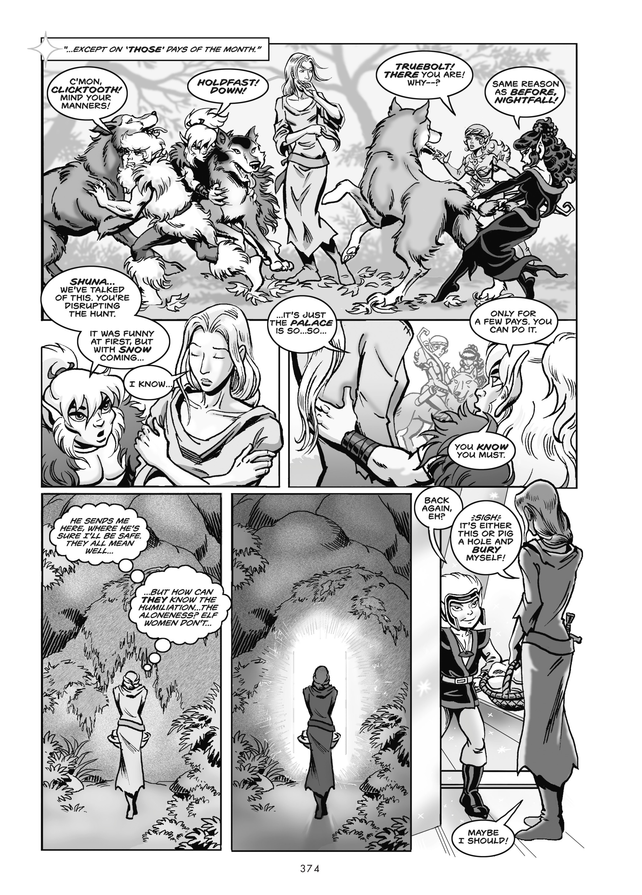 Read online The Complete ElfQuest comic -  Issue # TPB 6 (Part 4) - 73