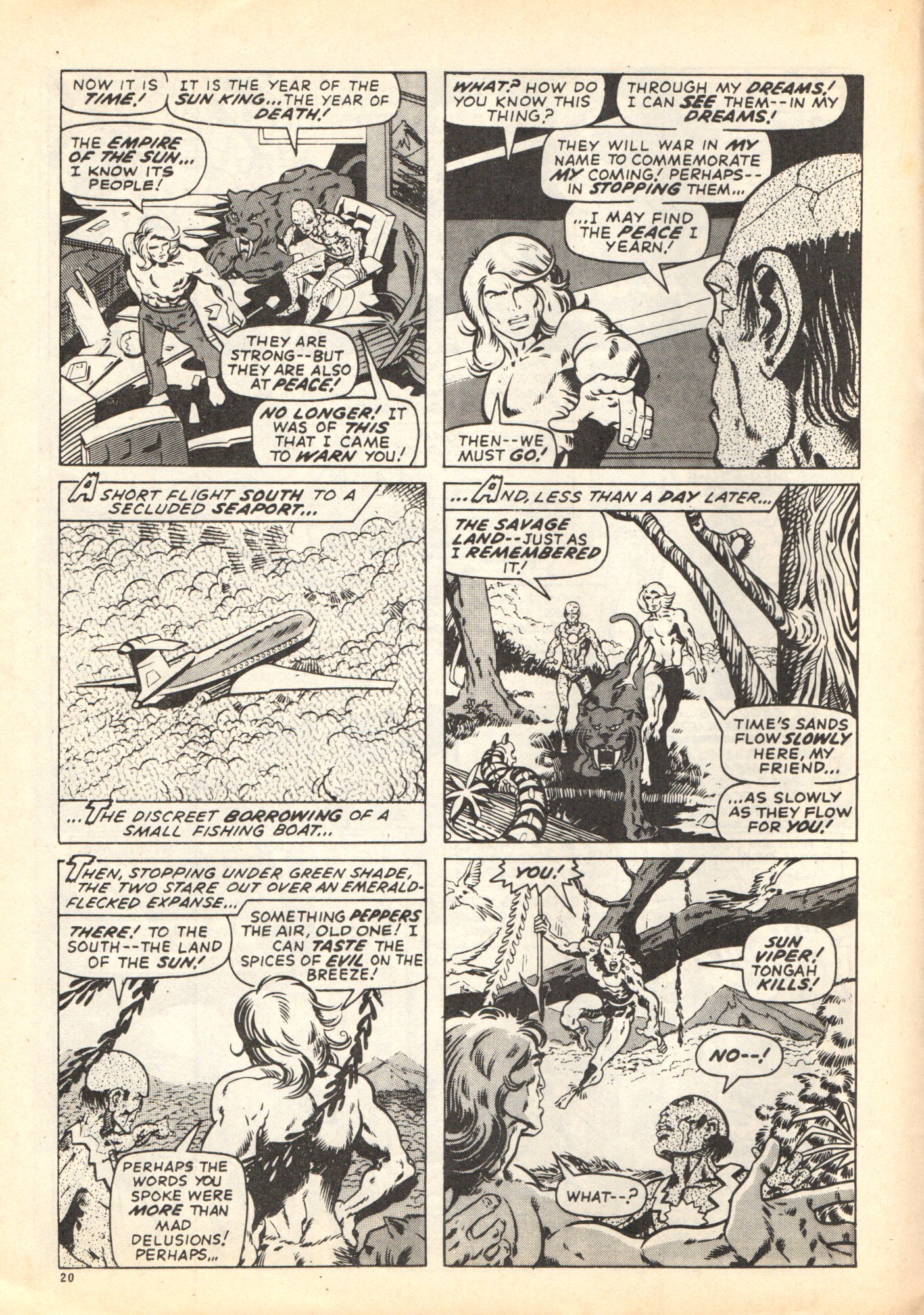 Read online Planet of the Apes (1974) comic -  Issue #4 - 20