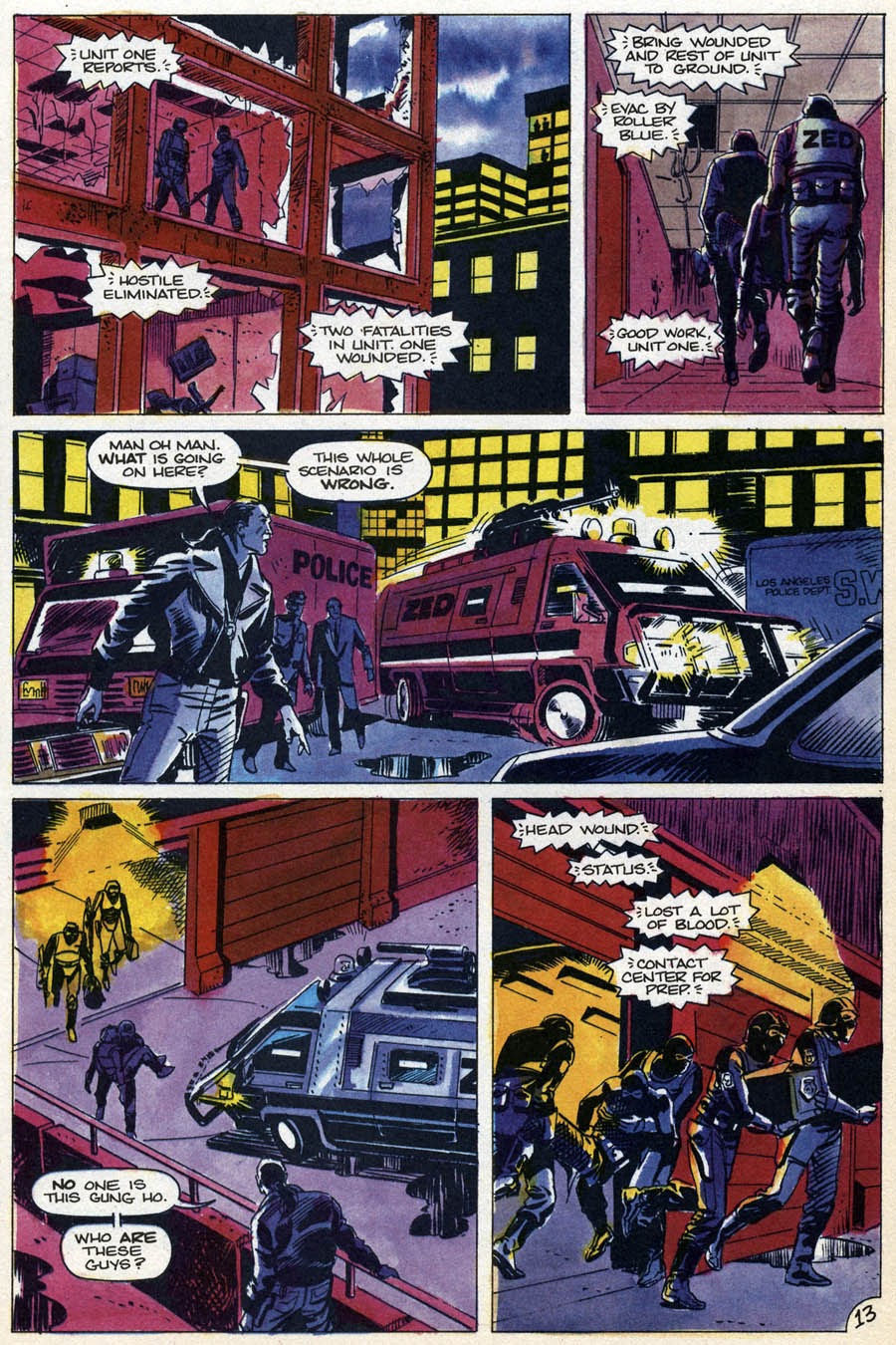 Read online Supercops comic -  Issue #1 - 14