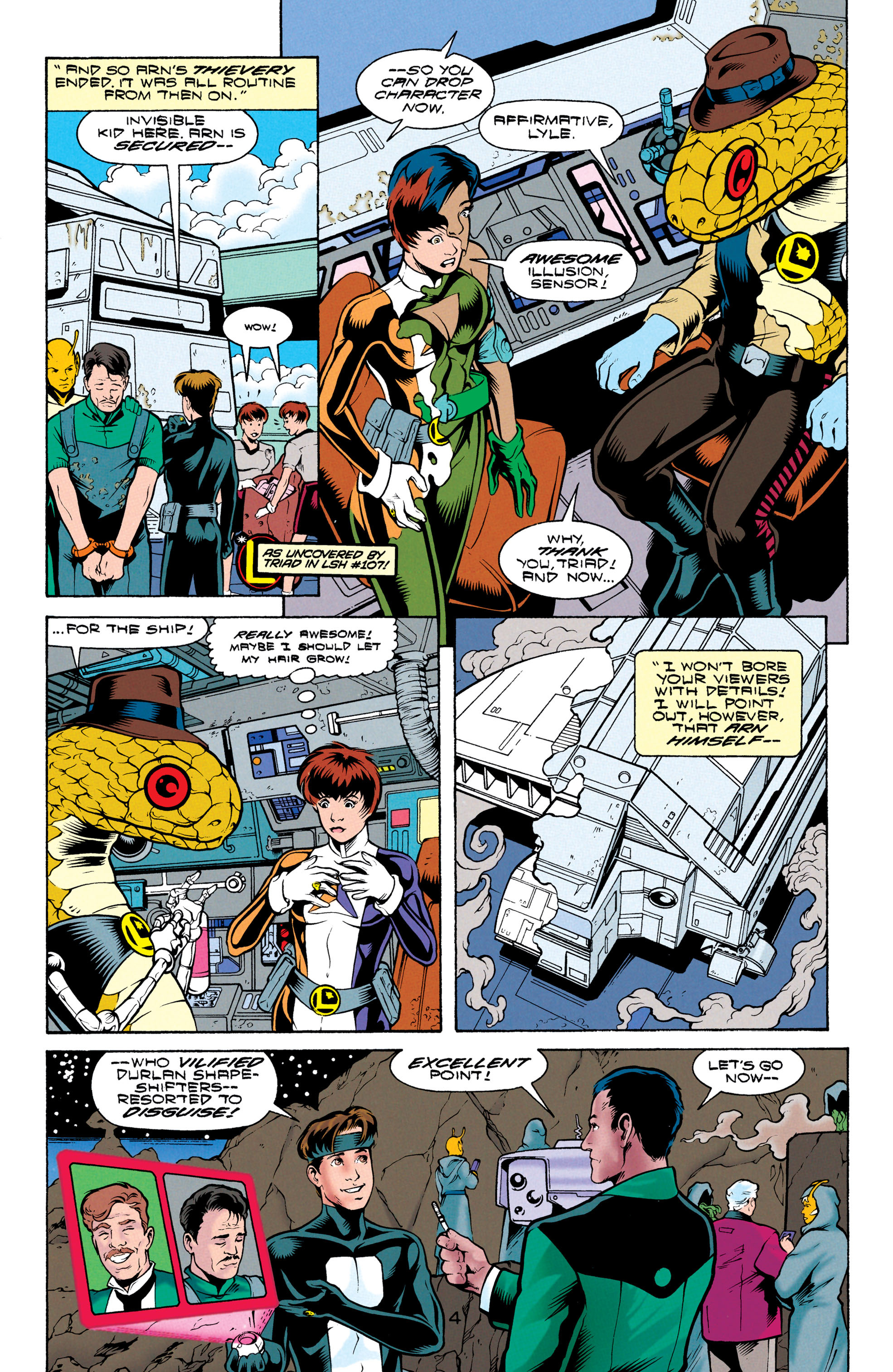 Read online Legionnaires comic -  Issue #65 - 5