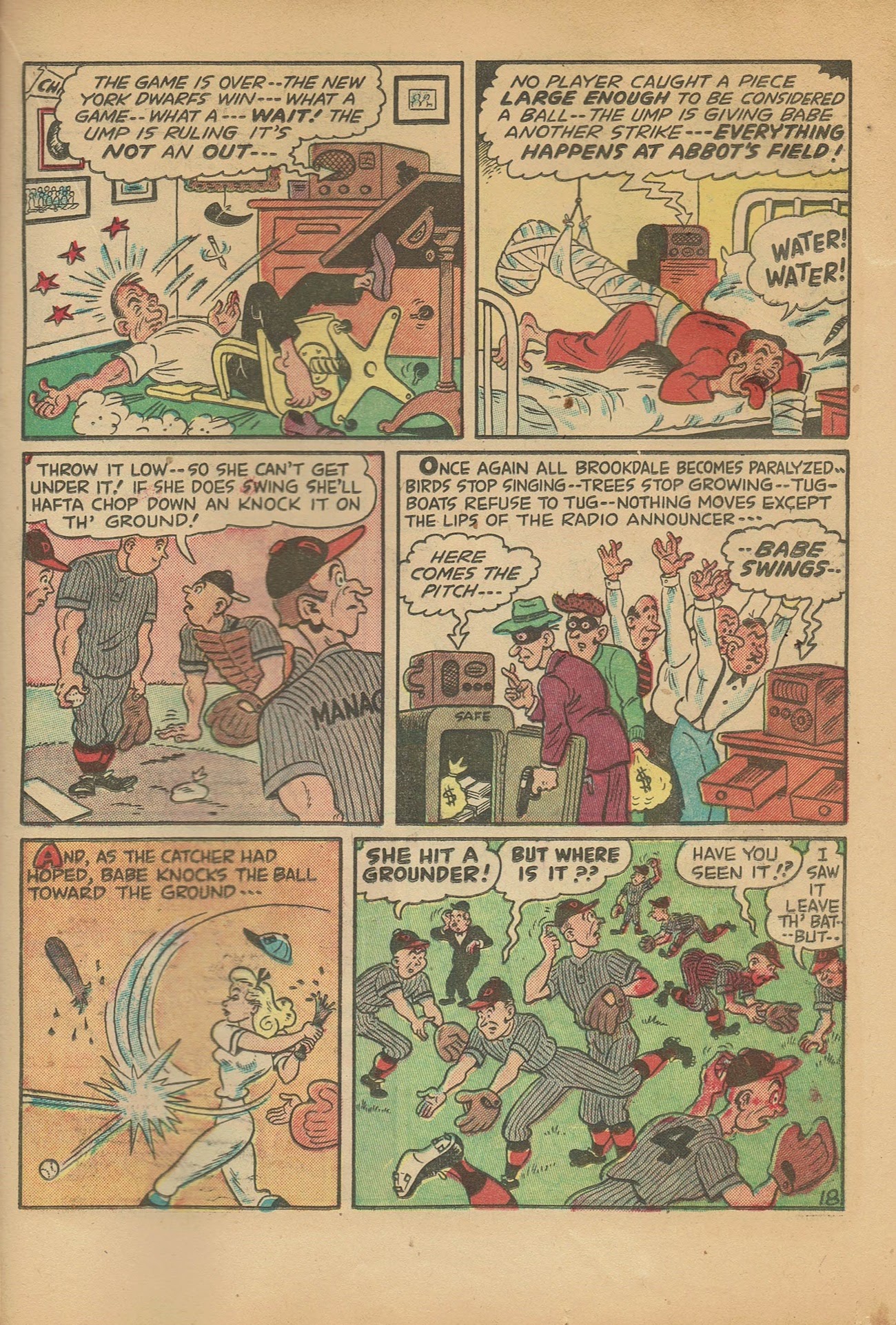 Read online Babe (1948) comic -  Issue #2 - 31