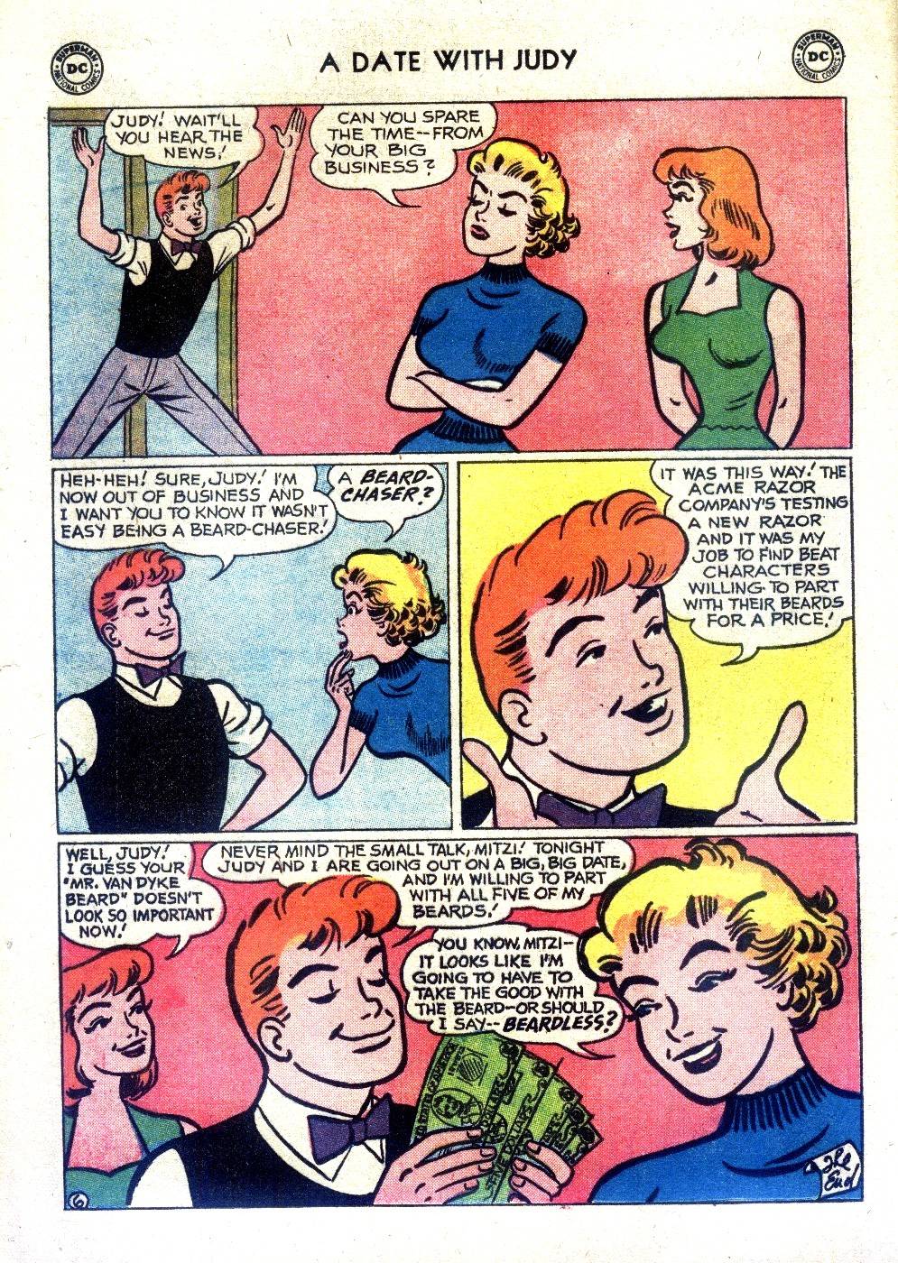 Read online A Date with Judy comic -  Issue #73 - 32
