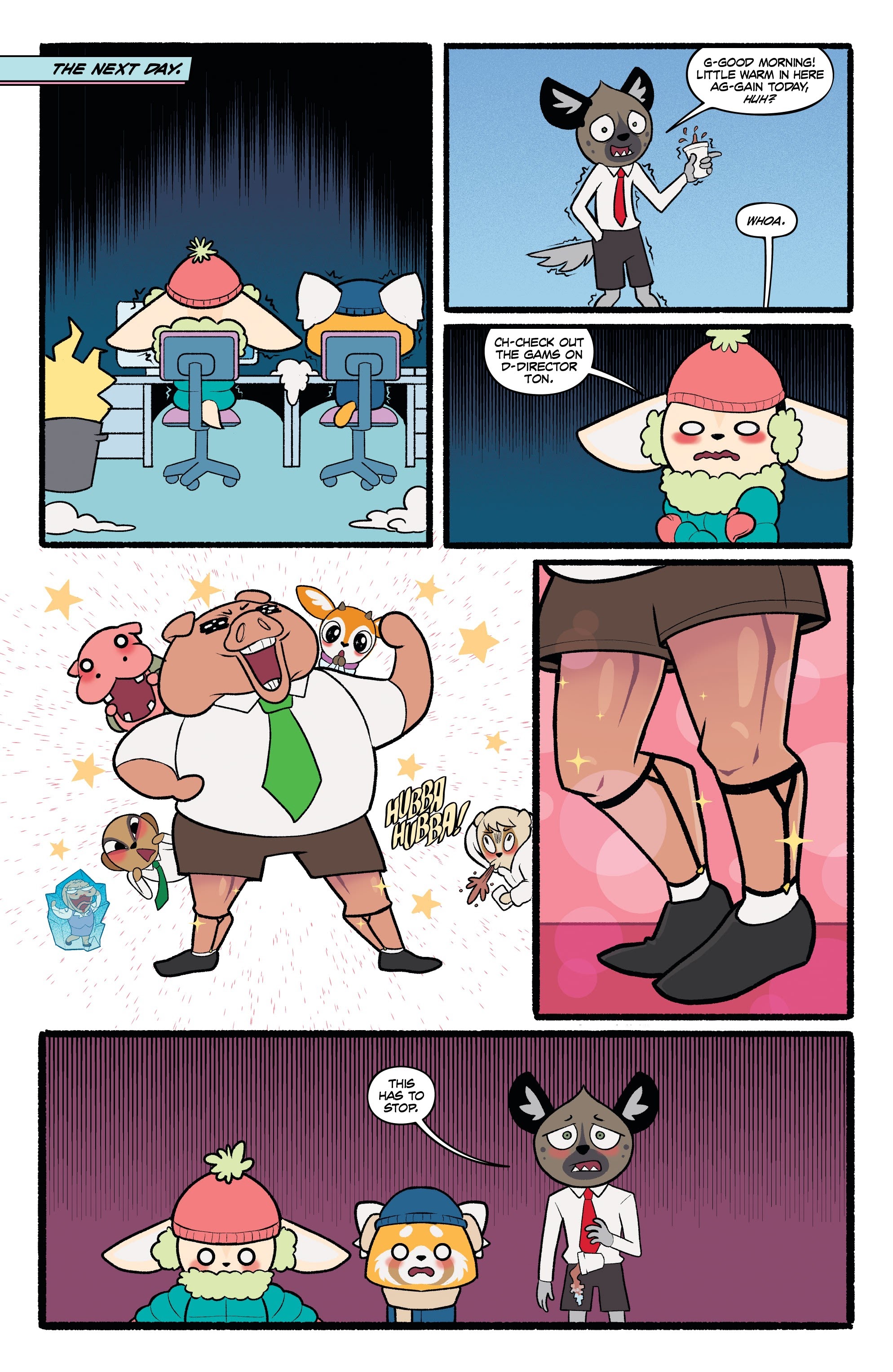 Read online Aggretsuko comic -  Issue #5 - 12