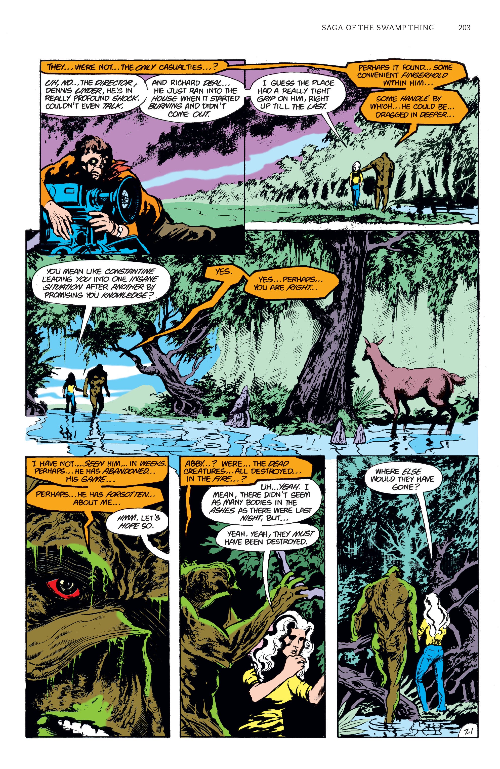 Read online Saga of the Swamp Thing comic -  Issue # TPB 3 (Part 2) - 100