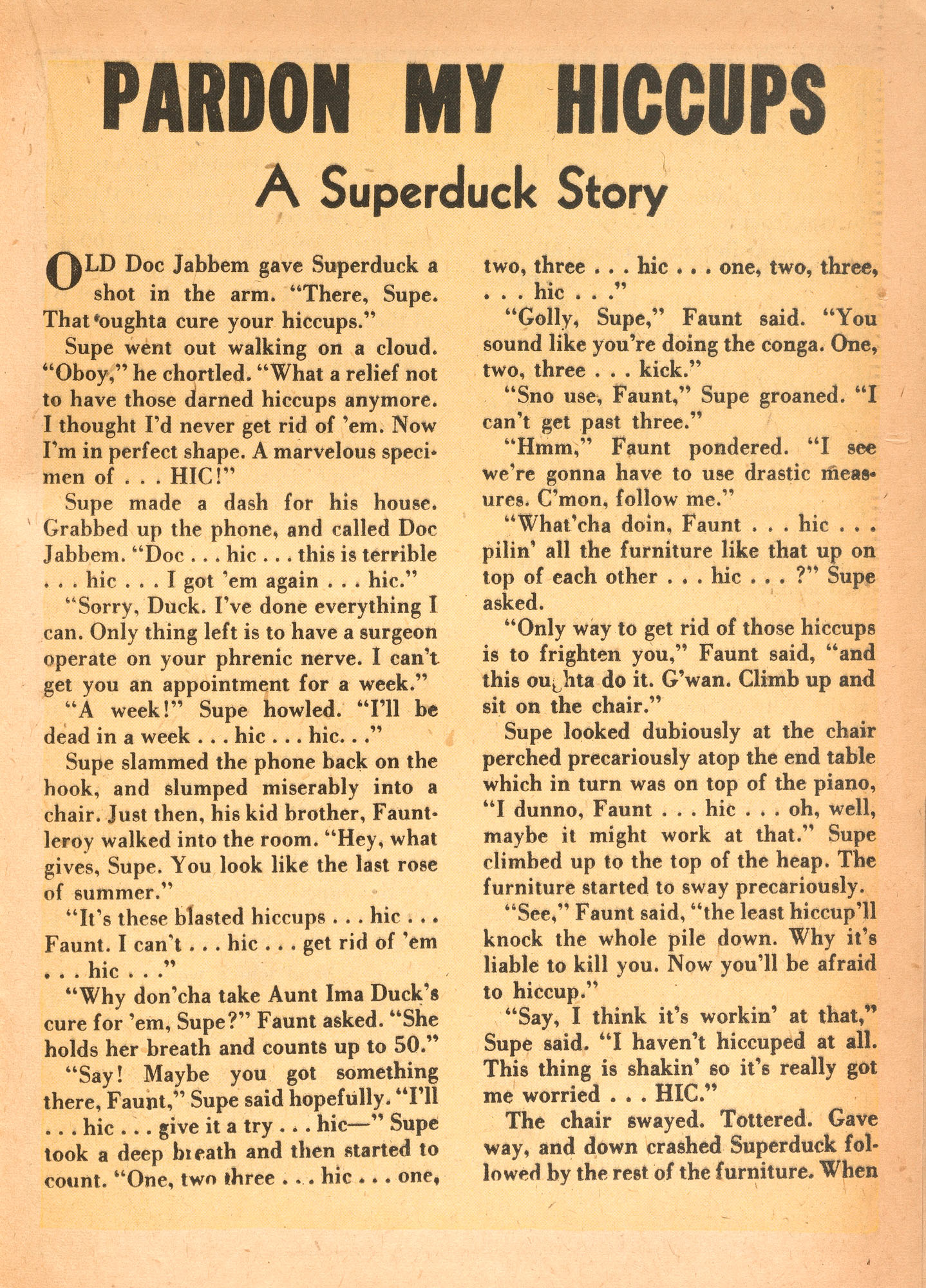 Read online Super Duck Comics comic -  Issue #20 - 31