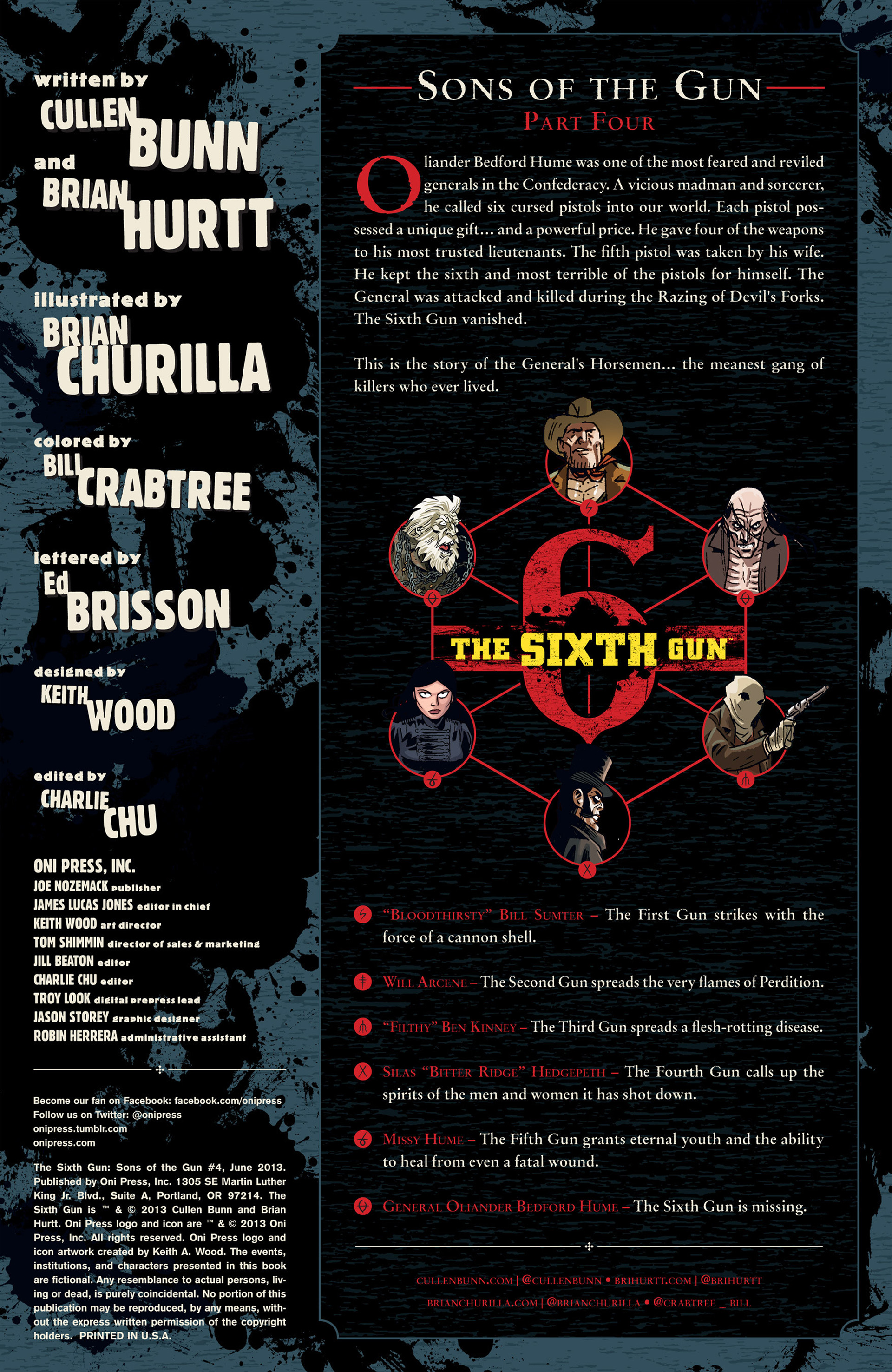 Read online The Sixth Gun: Sons of the Gun comic -  Issue #4 - 2