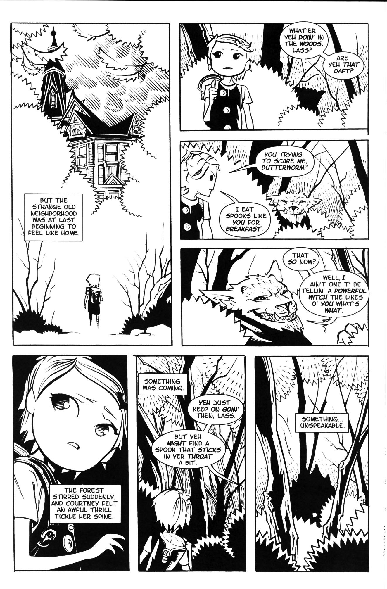 Read online Courtney Crumrin and the Coven of Mystics comic -  Issue #1 - 8