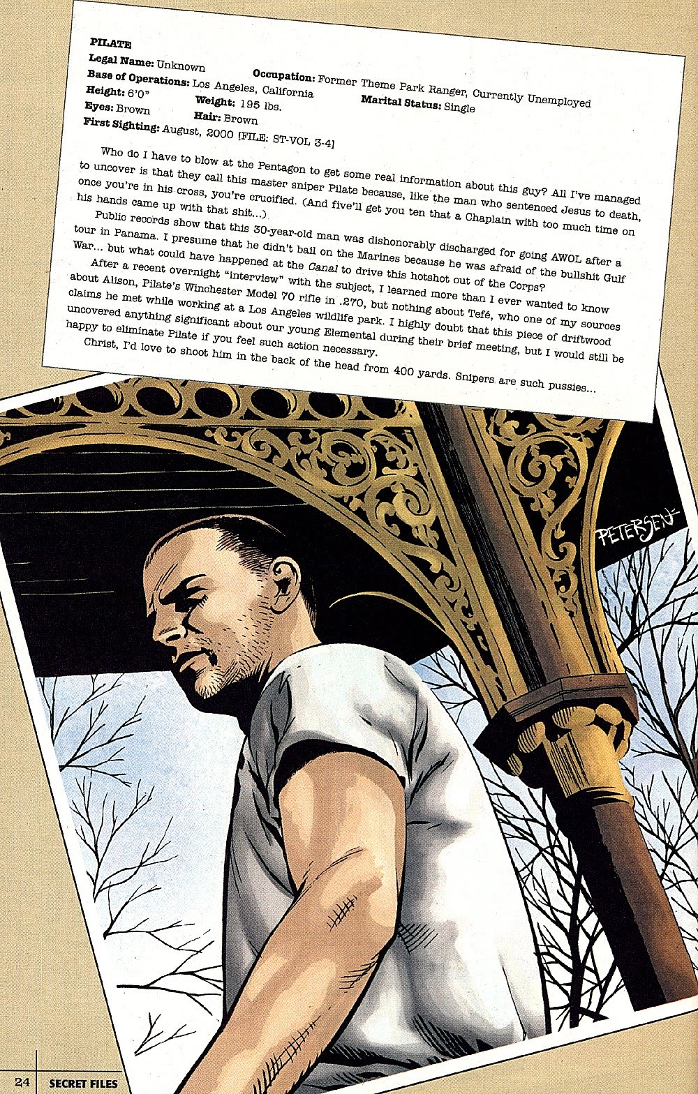 Read online Vertigo Secret Files & Origins: Swamp Thing comic -  Issue # Full - 22