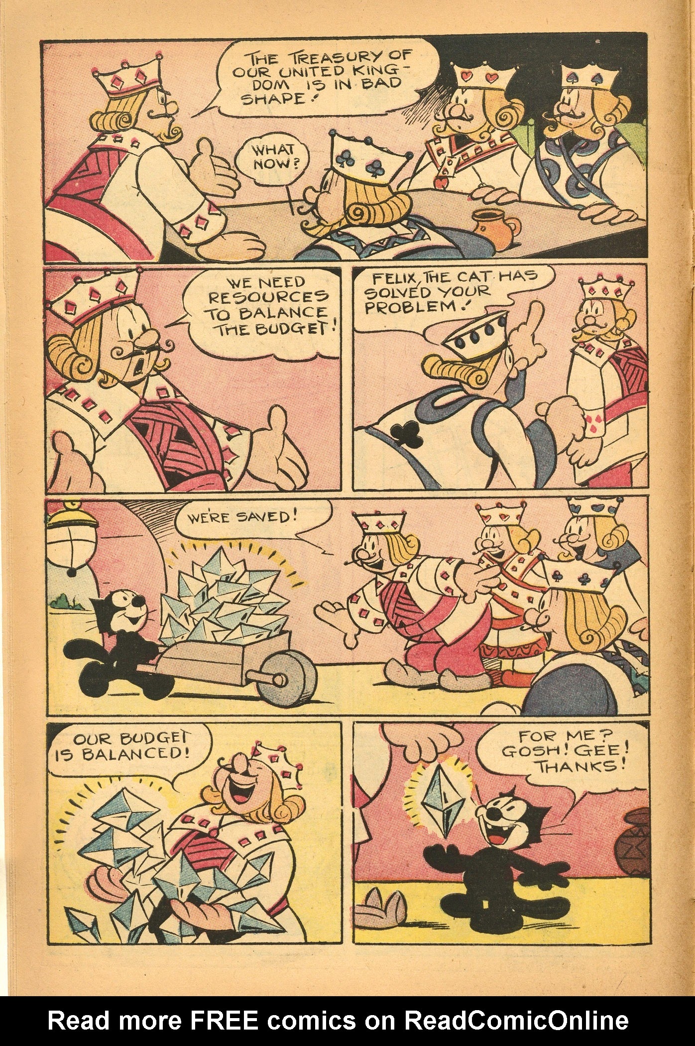 Read online Felix the Cat (1951) comic -  Issue #50 - 10
