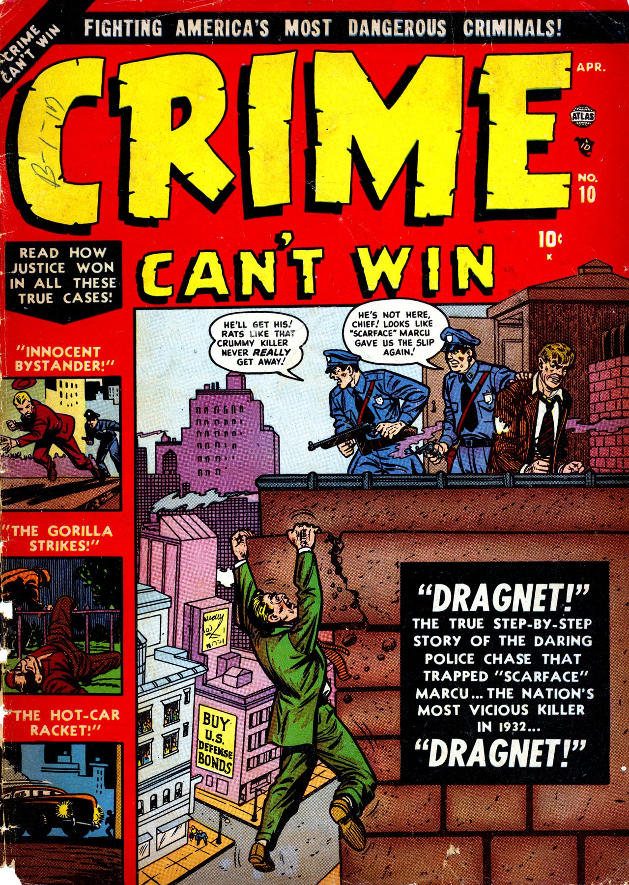Read online Crime Can't Win comic -  Issue #10 - 1