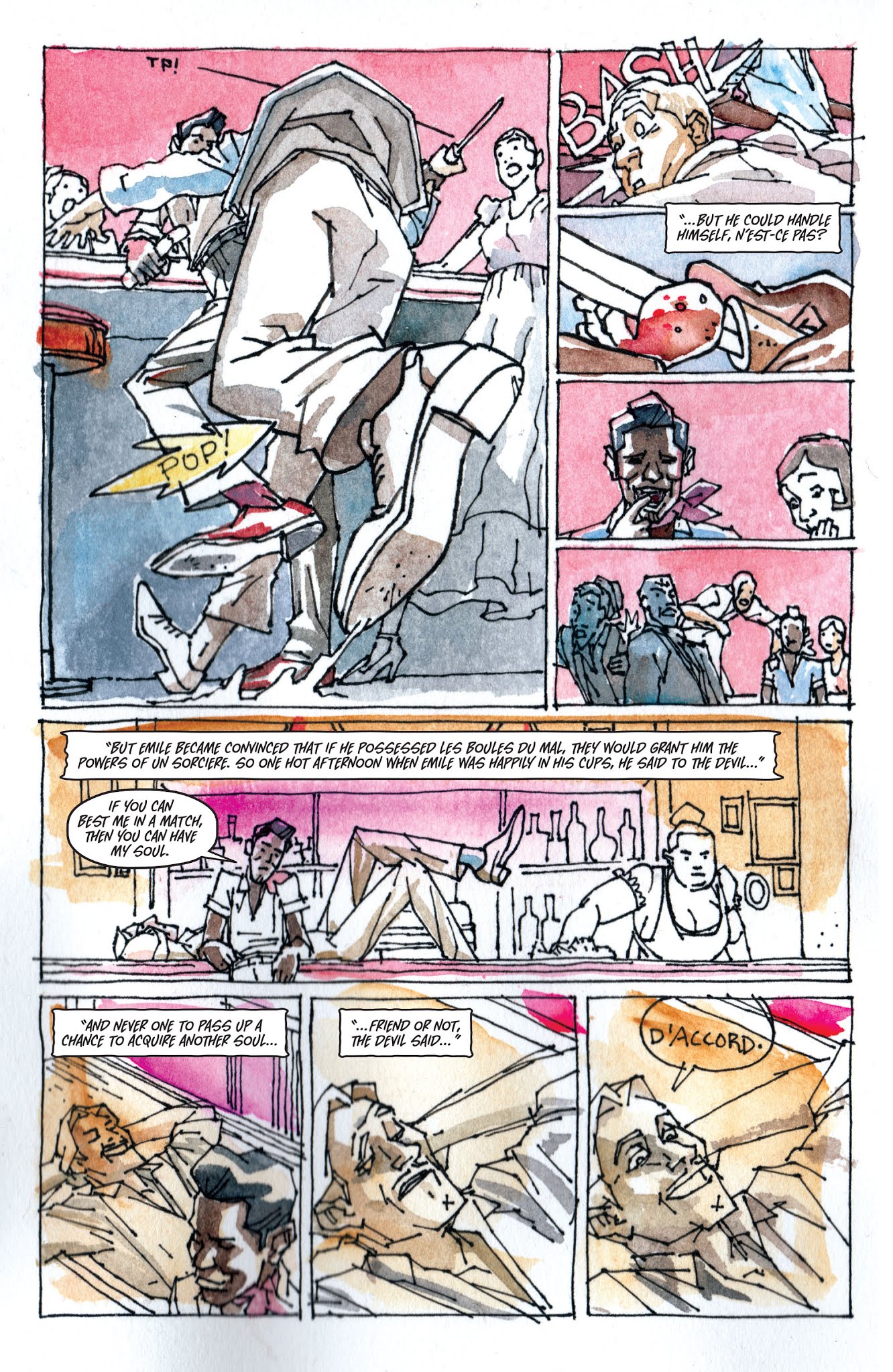 Read online Strange Sports Stories comic -  Issue #2 - 28