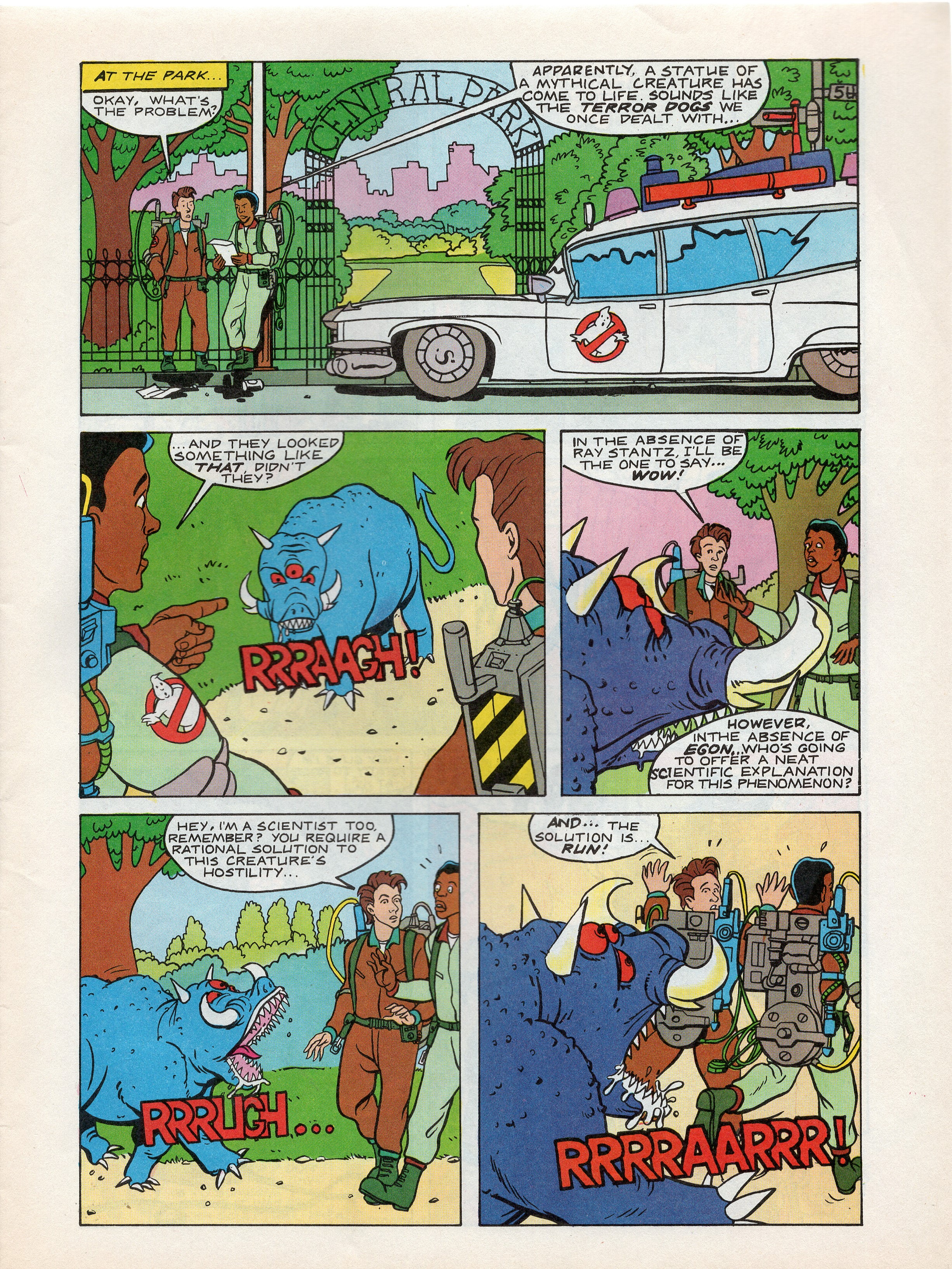 Read online The Real Ghostbusters comic -  Issue #192 - 5