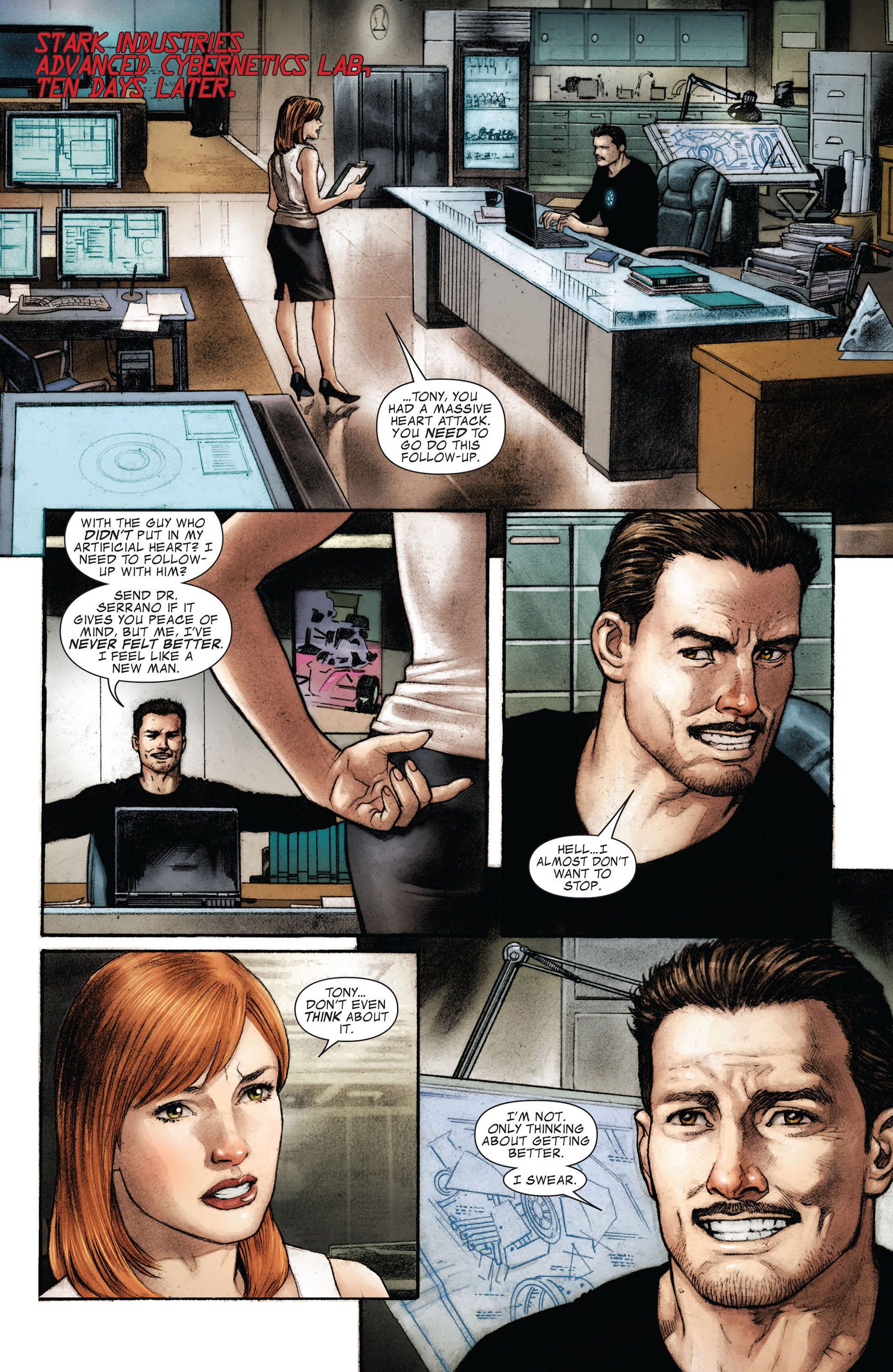 Read online Iron Man: Rapture comic -  Issue #1 - 7