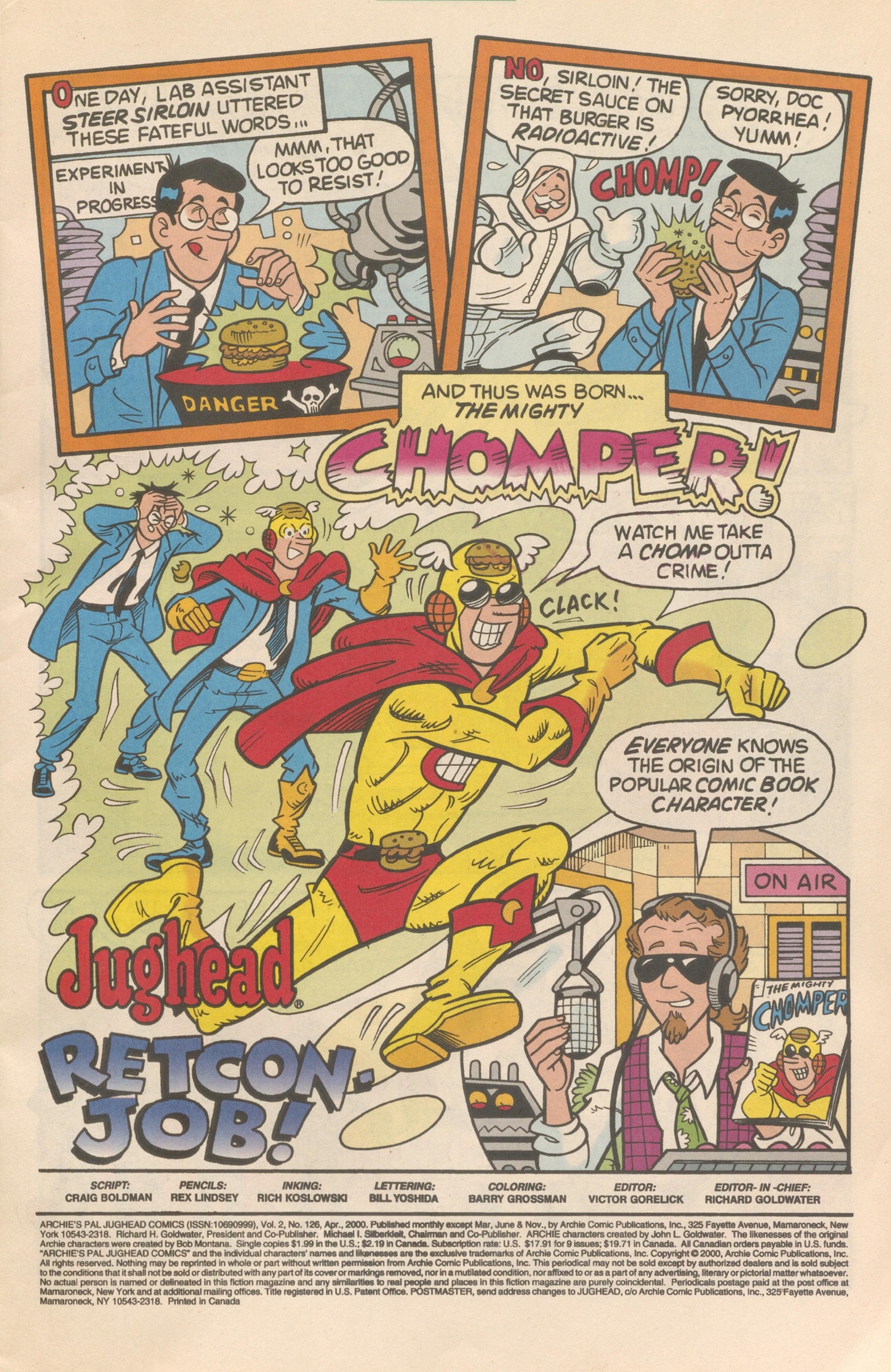 Read online Archie's Pal Jughead Comics comic -  Issue #126 - 3