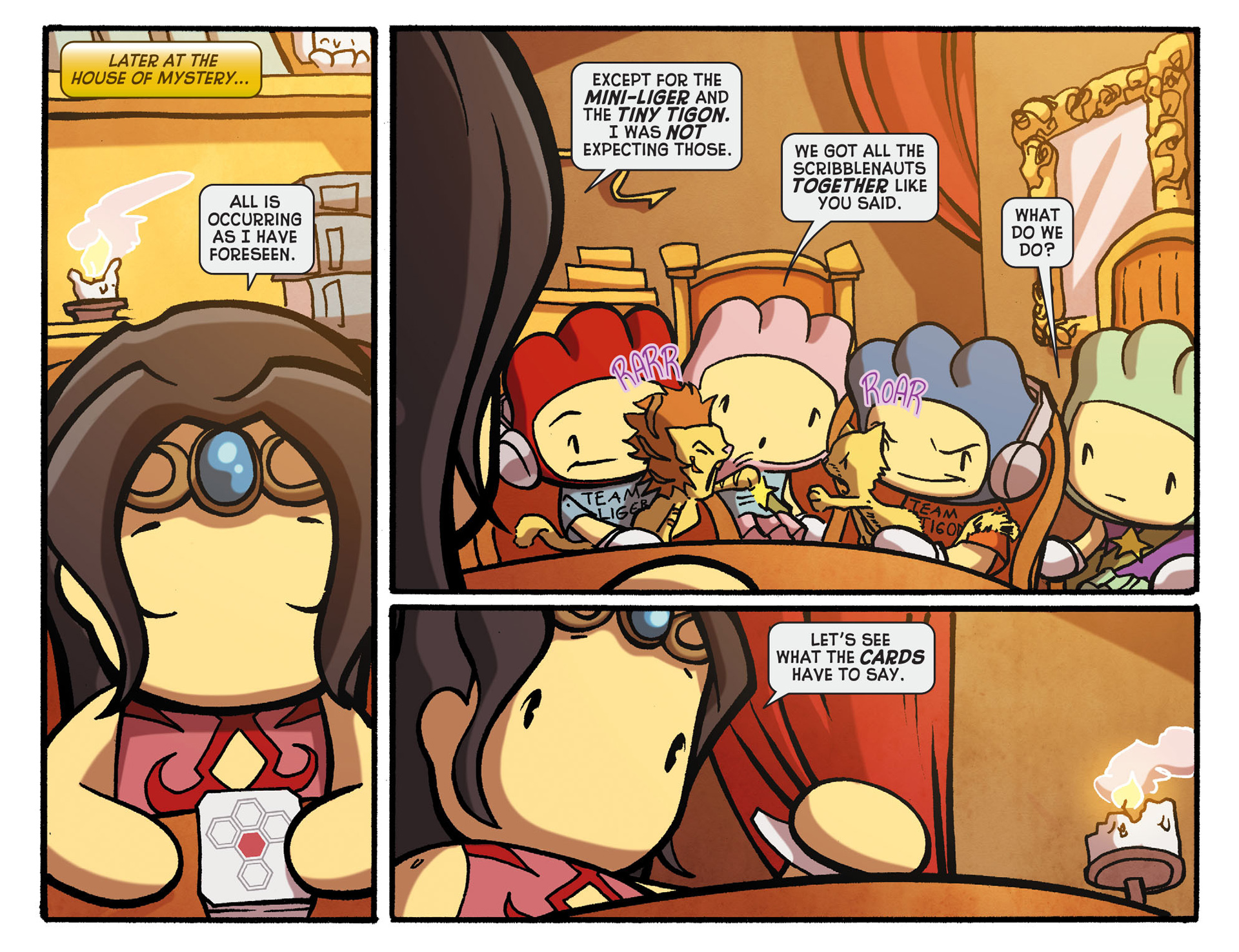 Read online Scribblenauts Unmasked: A Crisis of Imagination comic -  Issue #16 - 15