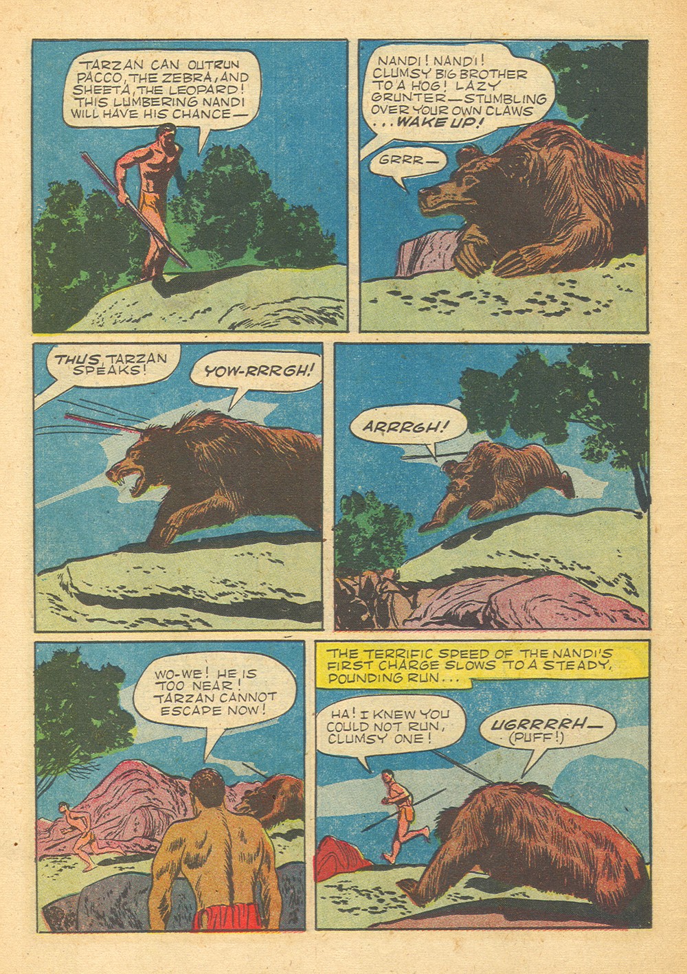 Read online Tarzan (1948) comic -  Issue #32 - 14